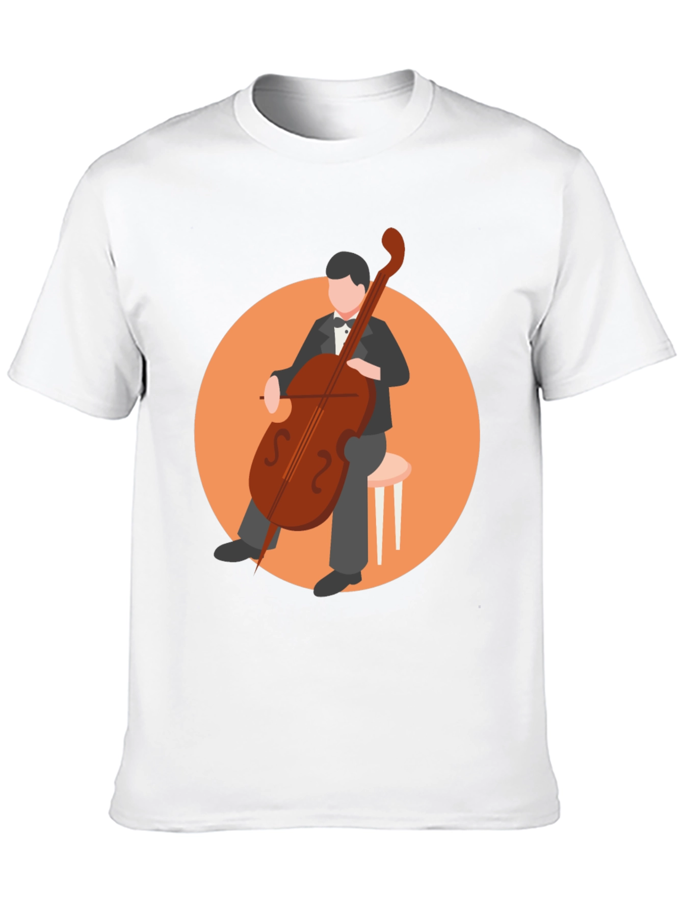 Musician Cello Graphic Tee