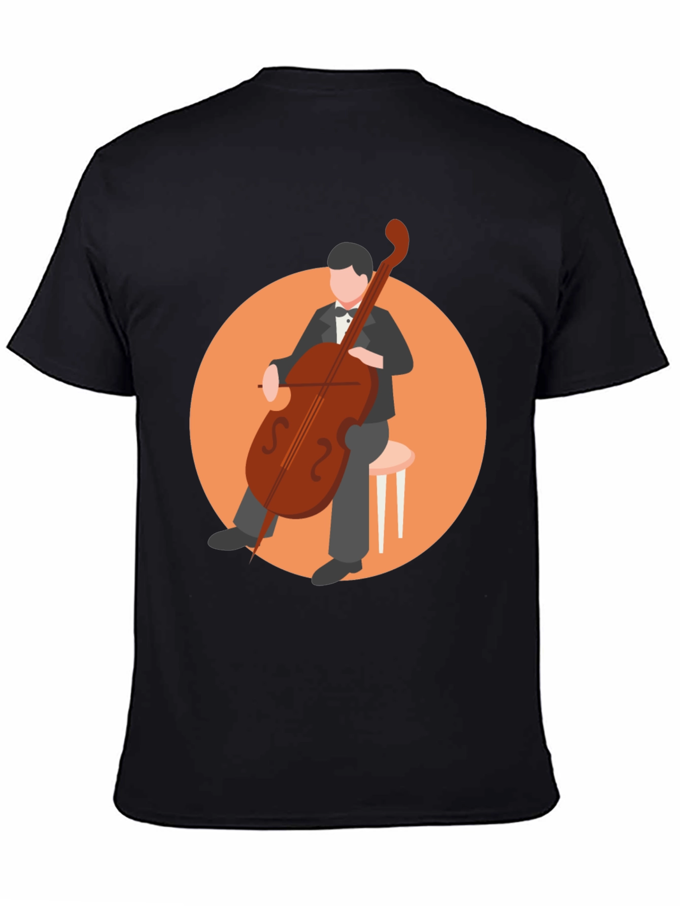 Musician Cello Graphic Tee