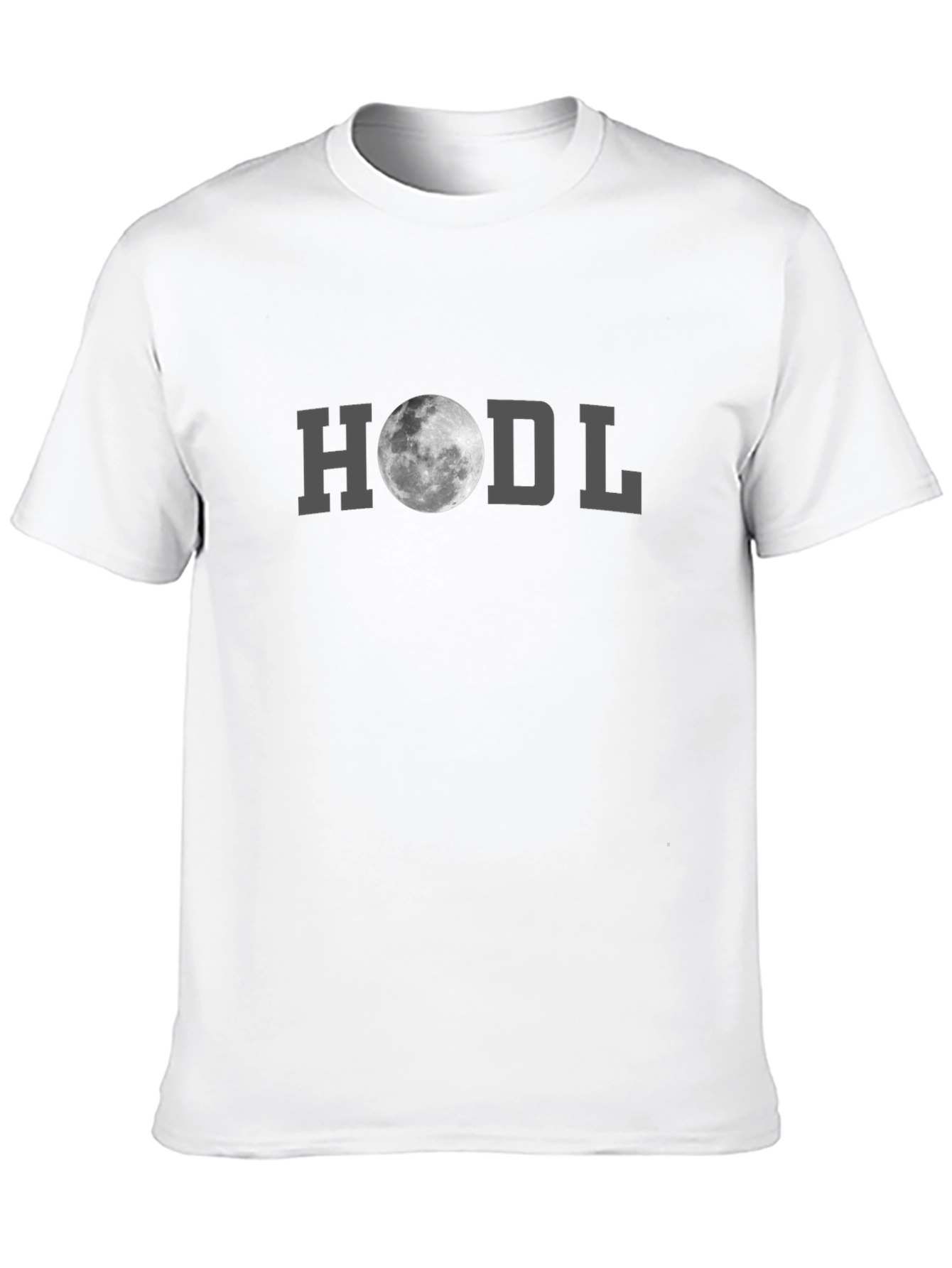 HODL Moon Graphic T-Shirt - Crypto Investor Apparel