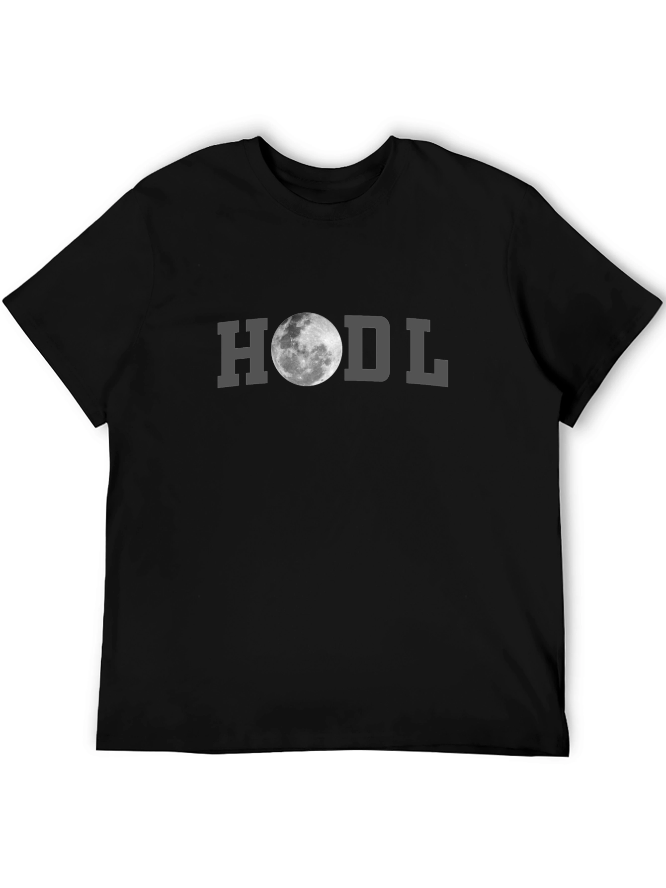 HODL Moon Graphic T-Shirt - Crypto Investor Apparel