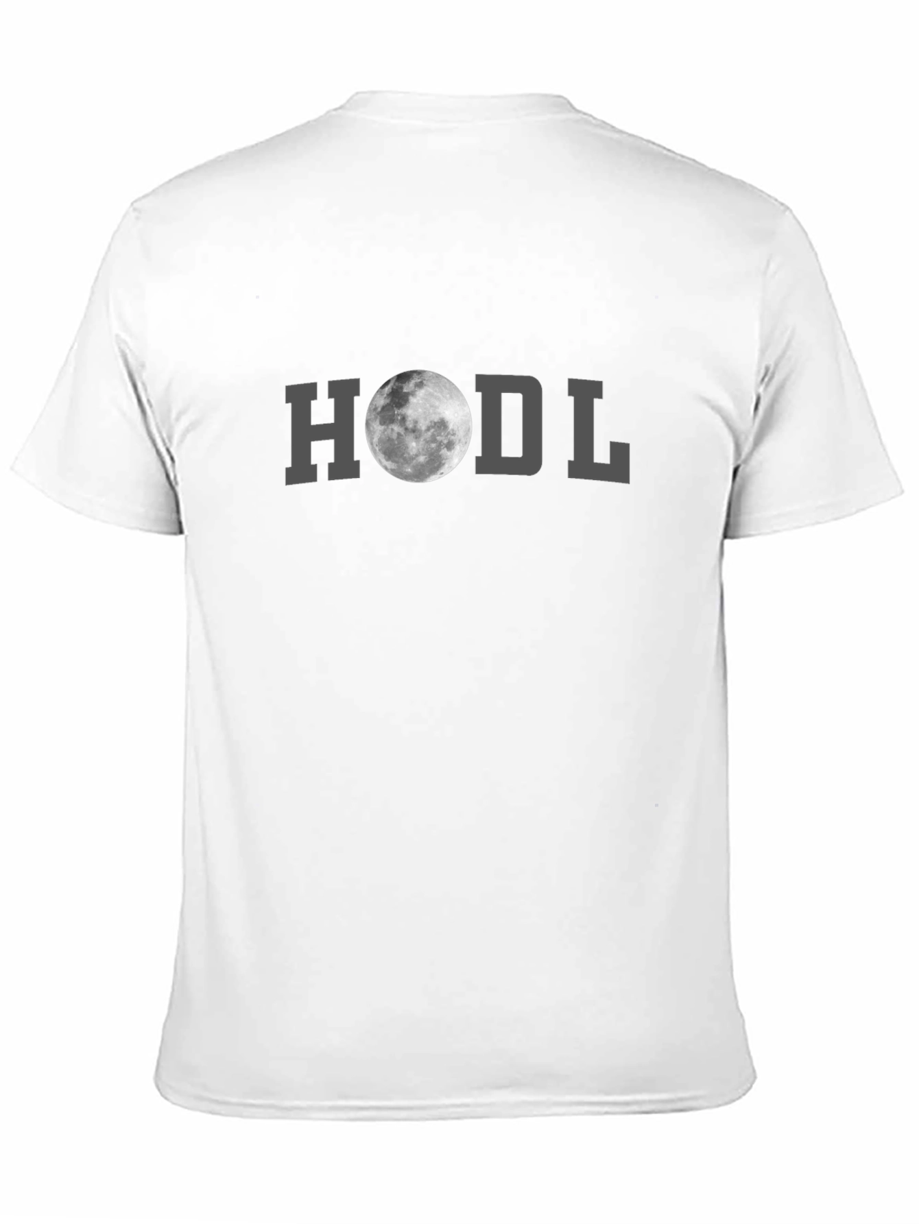 HODL Moon Graphic T-Shirt - Crypto Investor Apparel