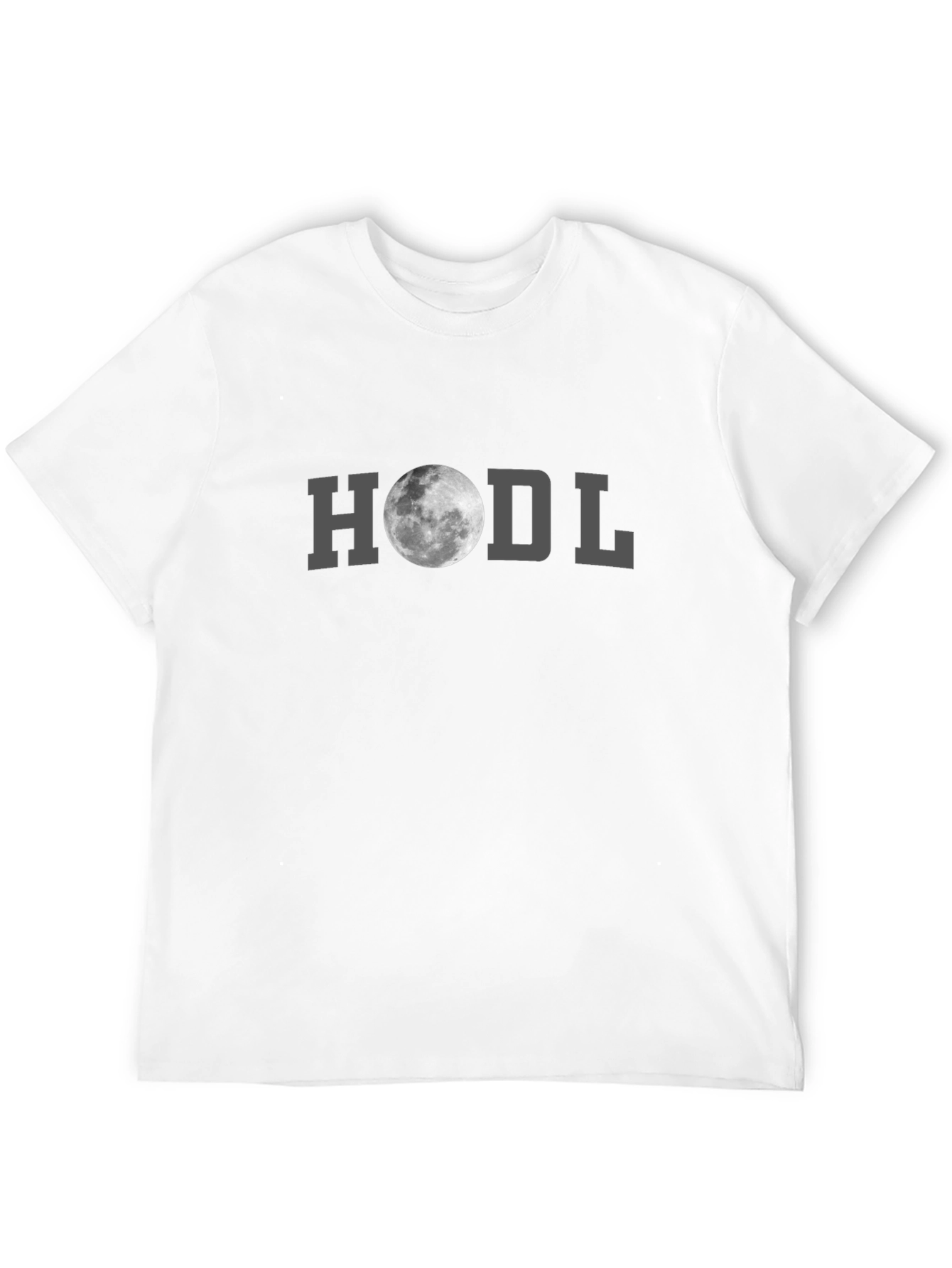HODL Moon Graphic T-Shirt - Crypto Investor Apparel