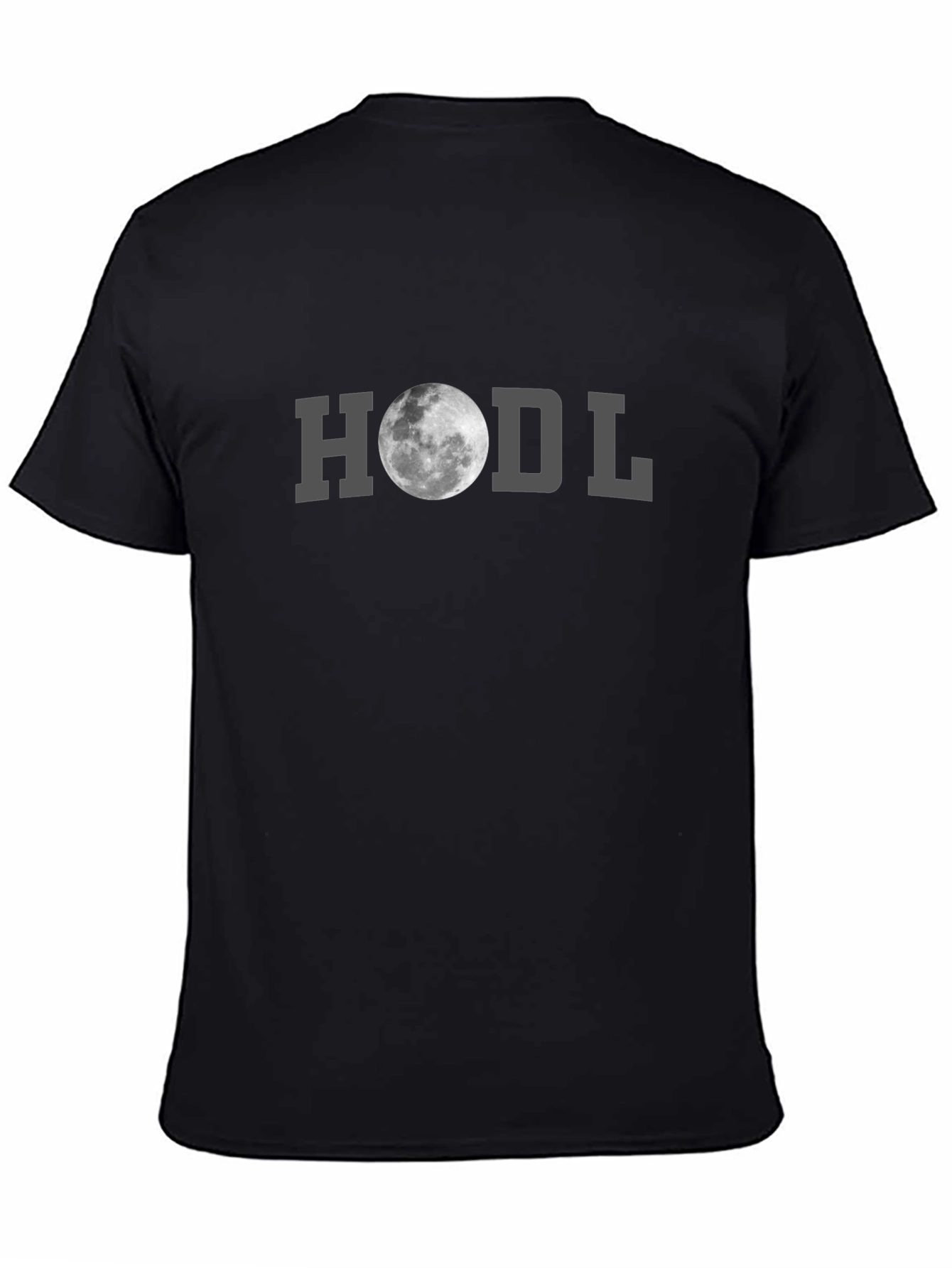 HODL Moon Graphic T-Shirt - Crypto Investor Apparel