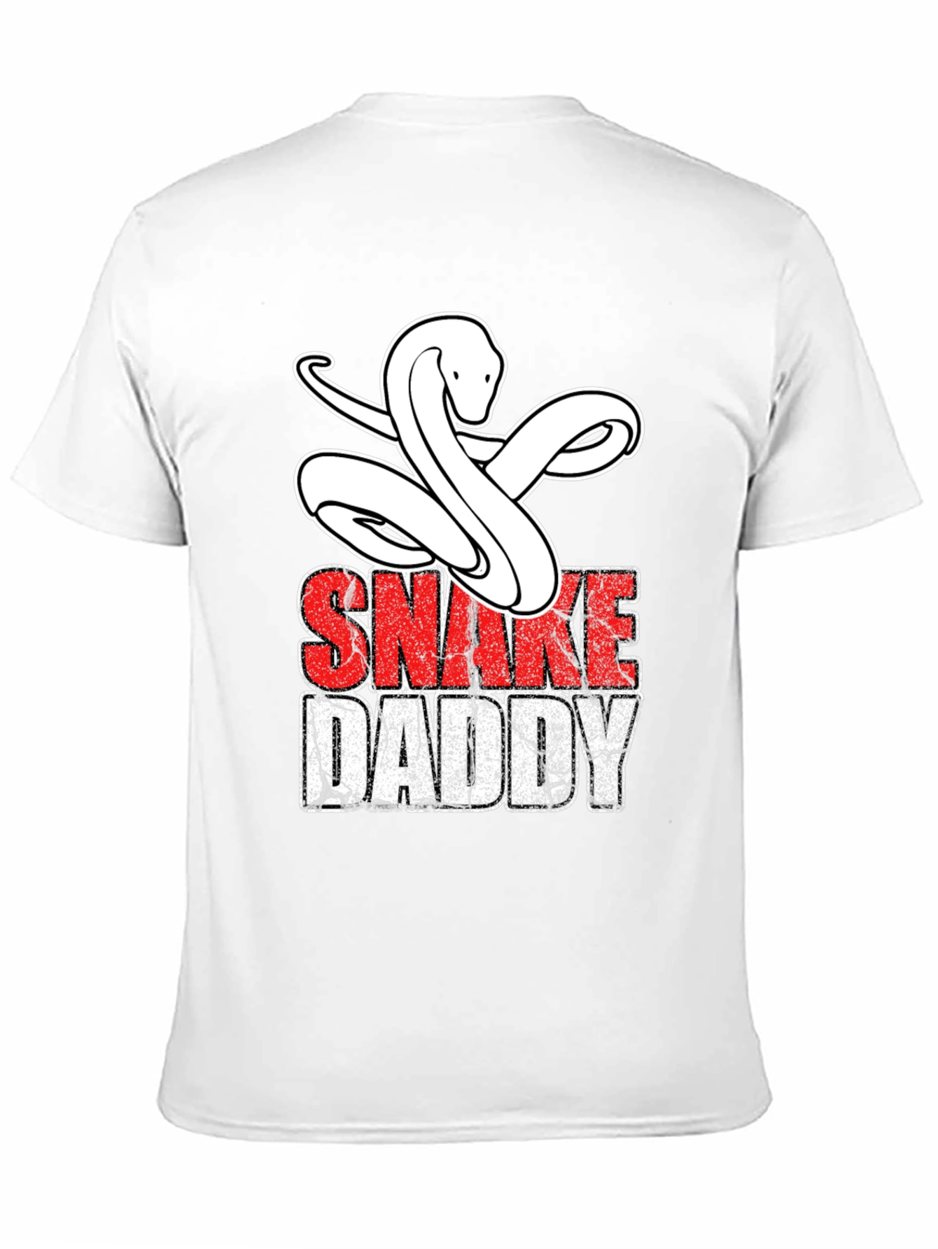 Snake Daddy Graphic Tee - Reptile Lover Shirt