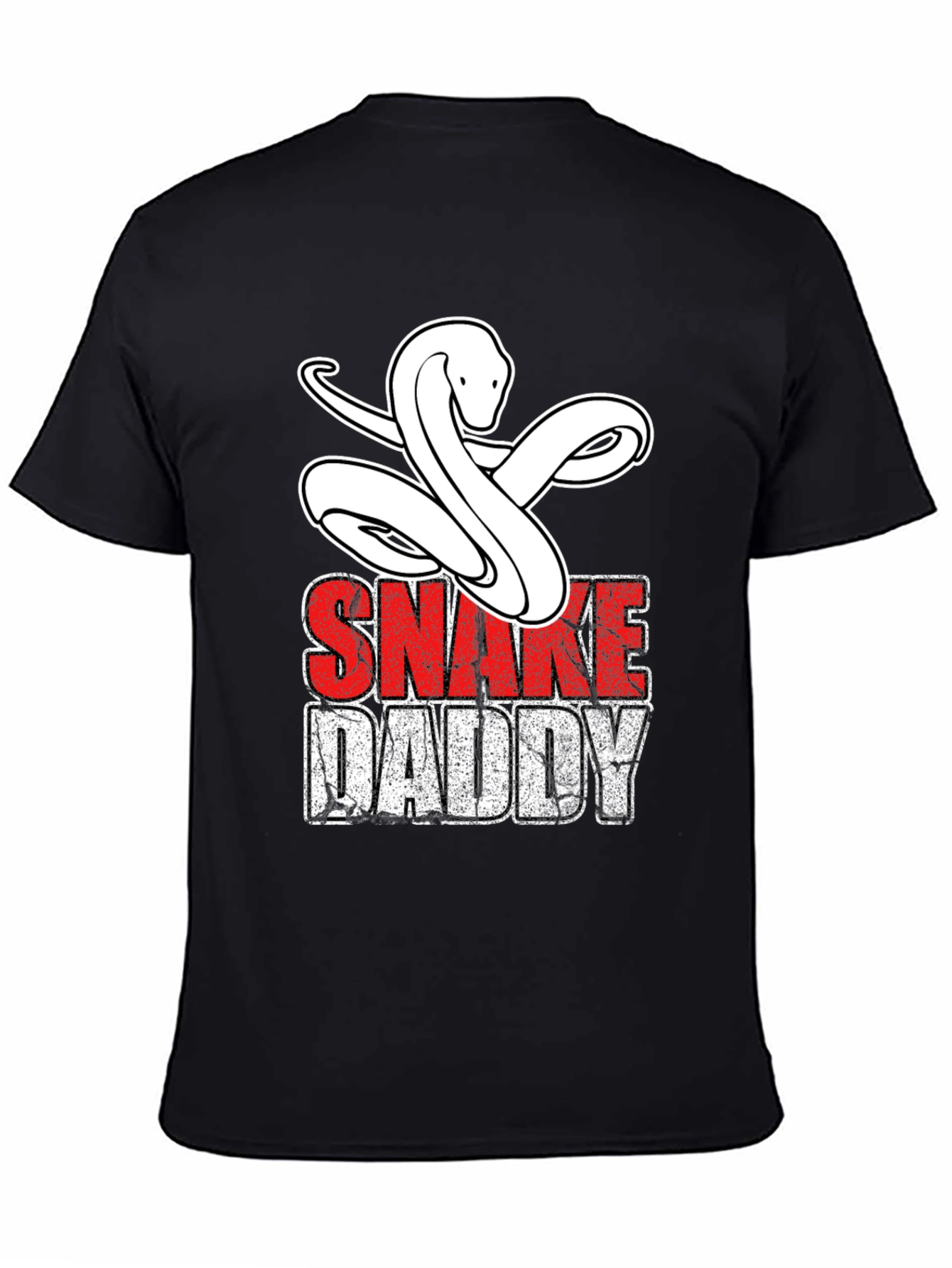 Snake Daddy Graphic Tee - Reptile Lover Shirt
