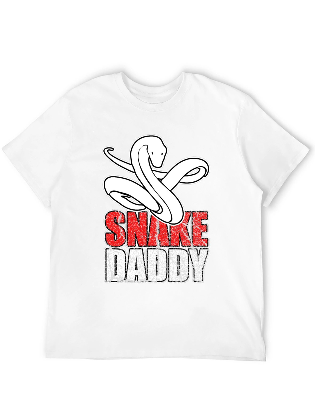 Snake Daddy Graphic Tee - Reptile Lover Shirt