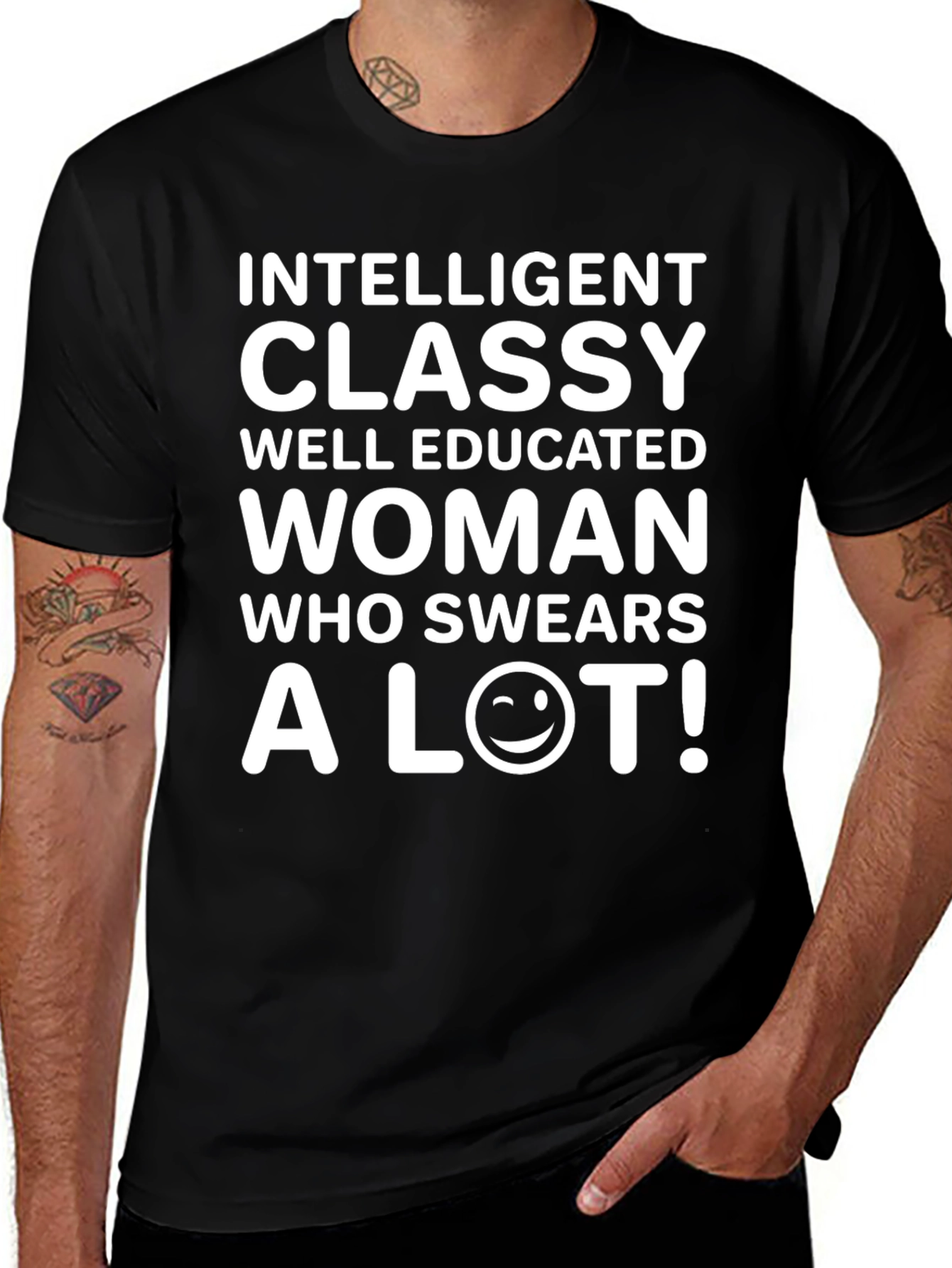 Intelligent Classy Woman Graphic T-Shirt