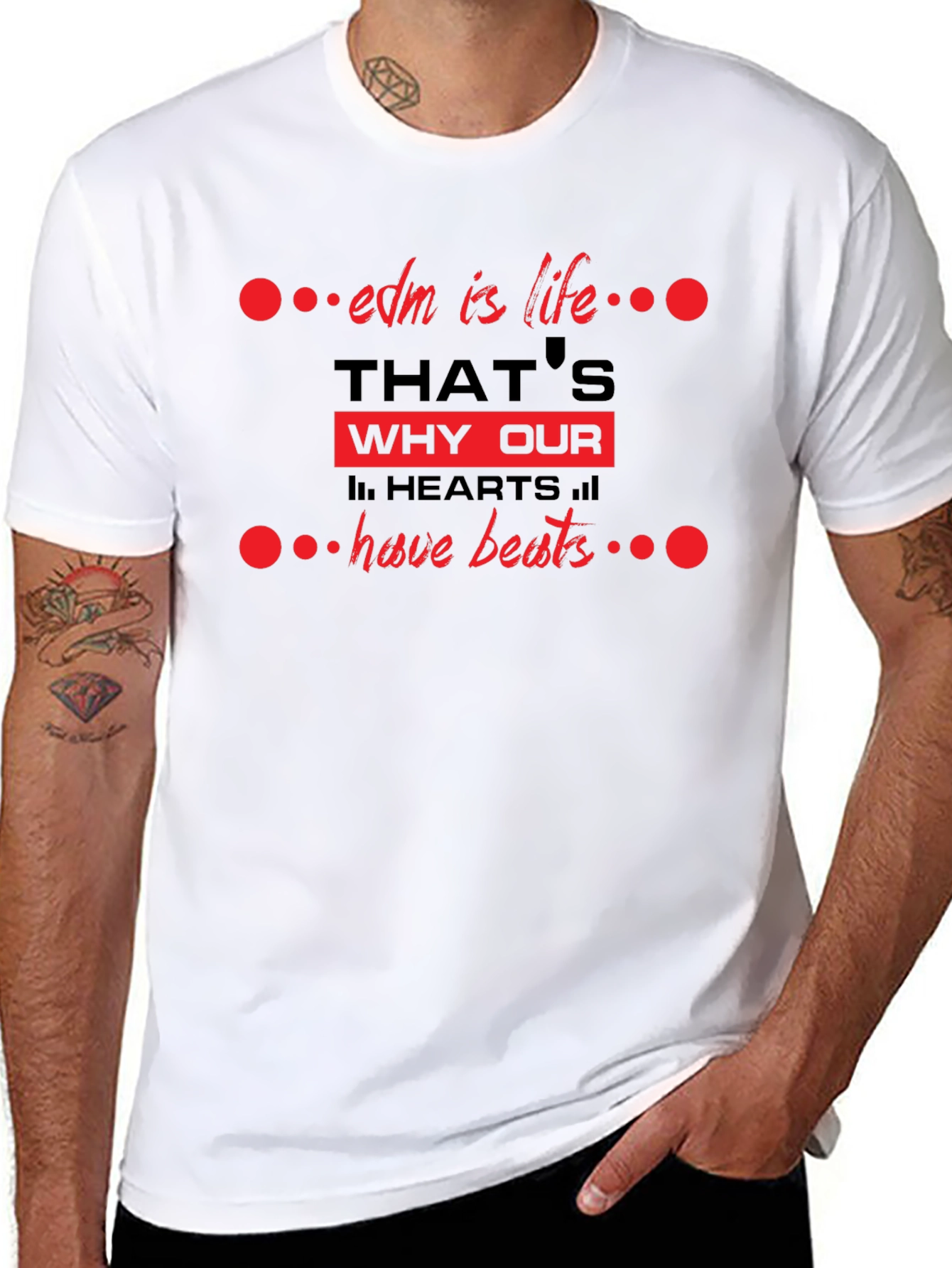 EDM Is Life T-Shirt - Music Lover Tee