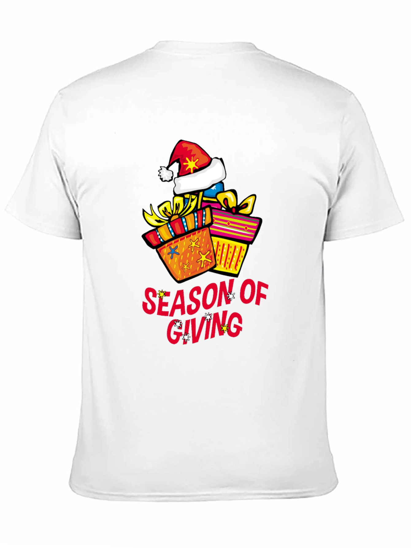 Season of Giving Graphic Tee - Holiday Gift Shirt
