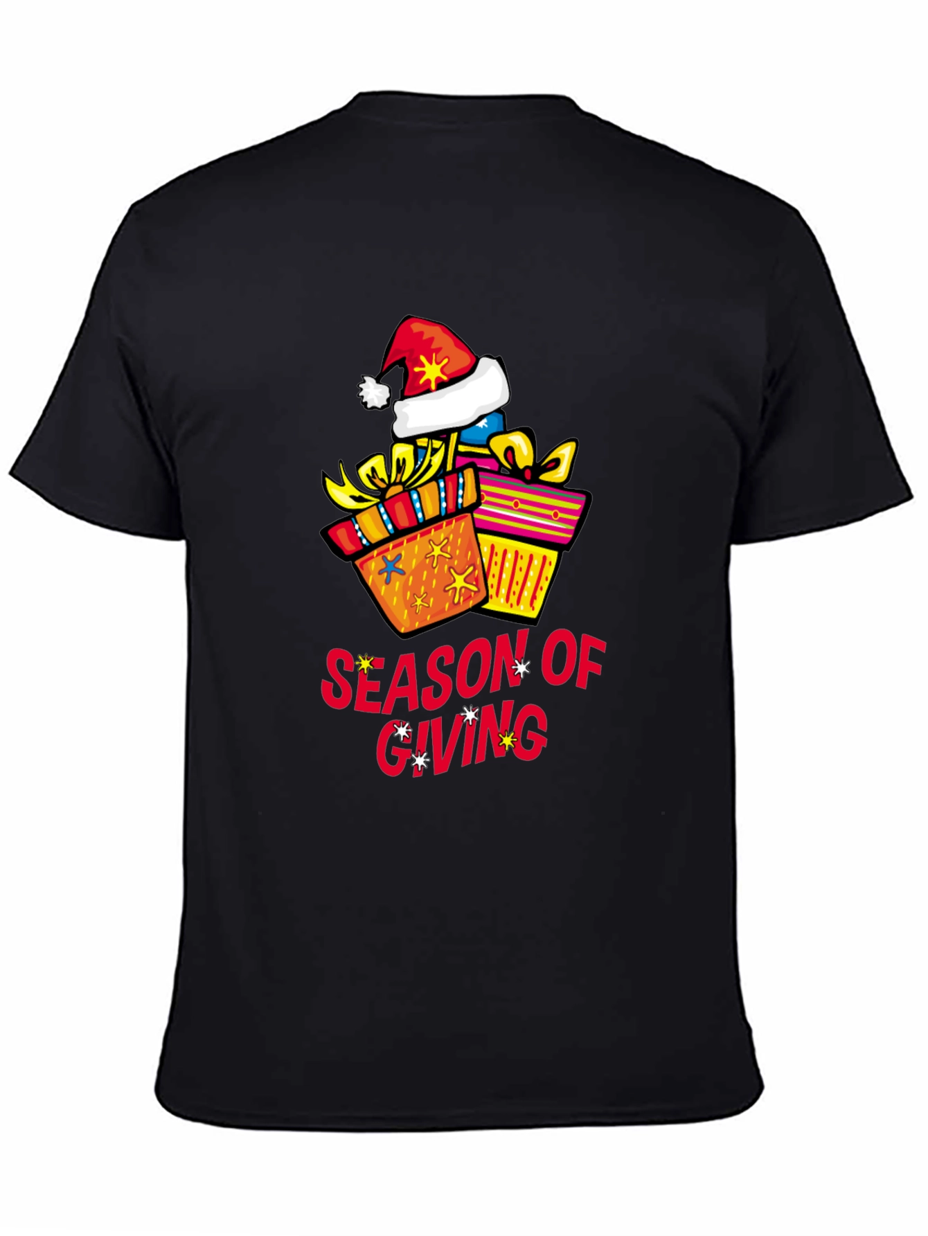 Season of Giving Graphic Tee - Holiday Gift Shirt