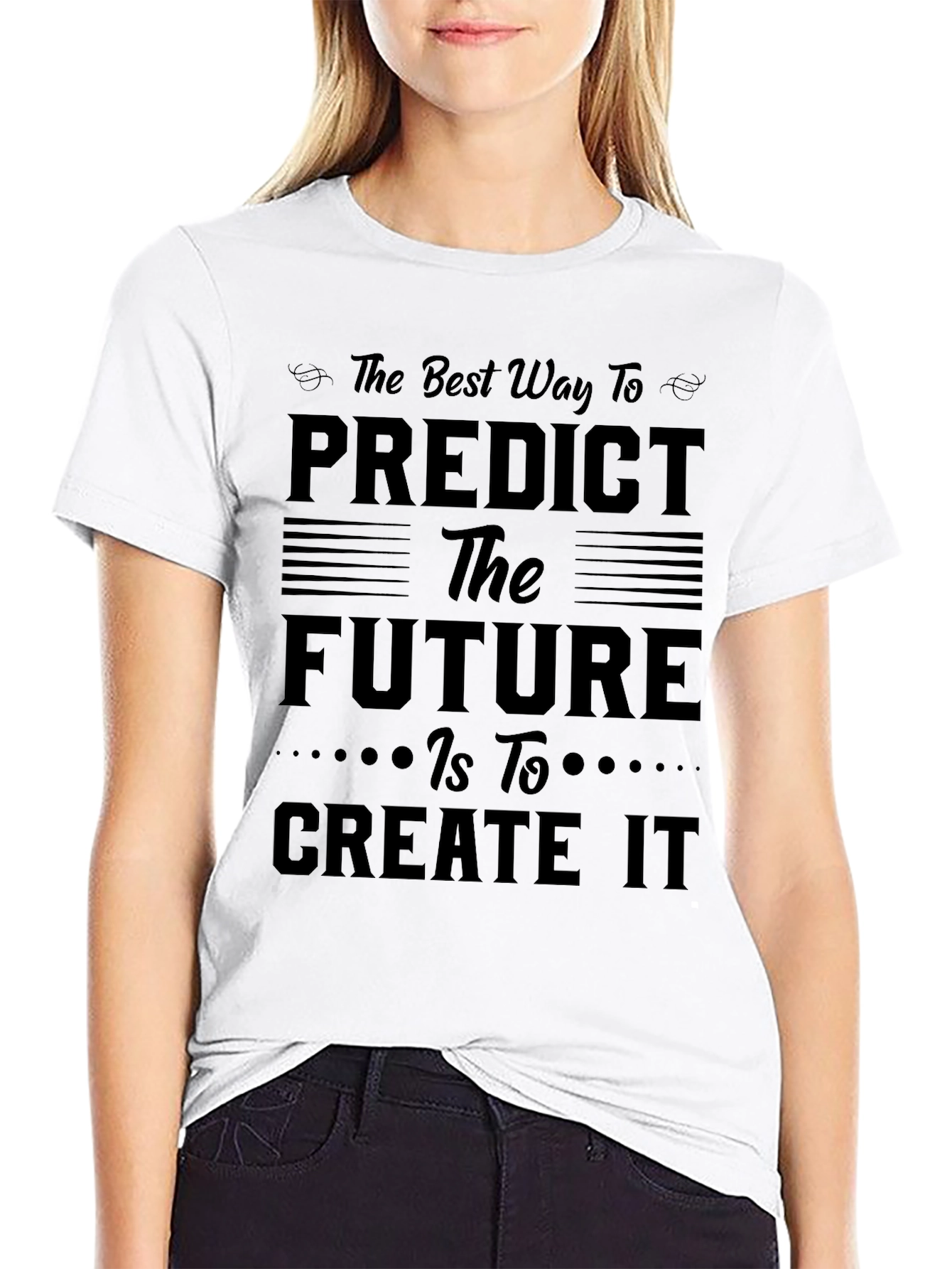 Predict the Future Graphic T-Shirt
