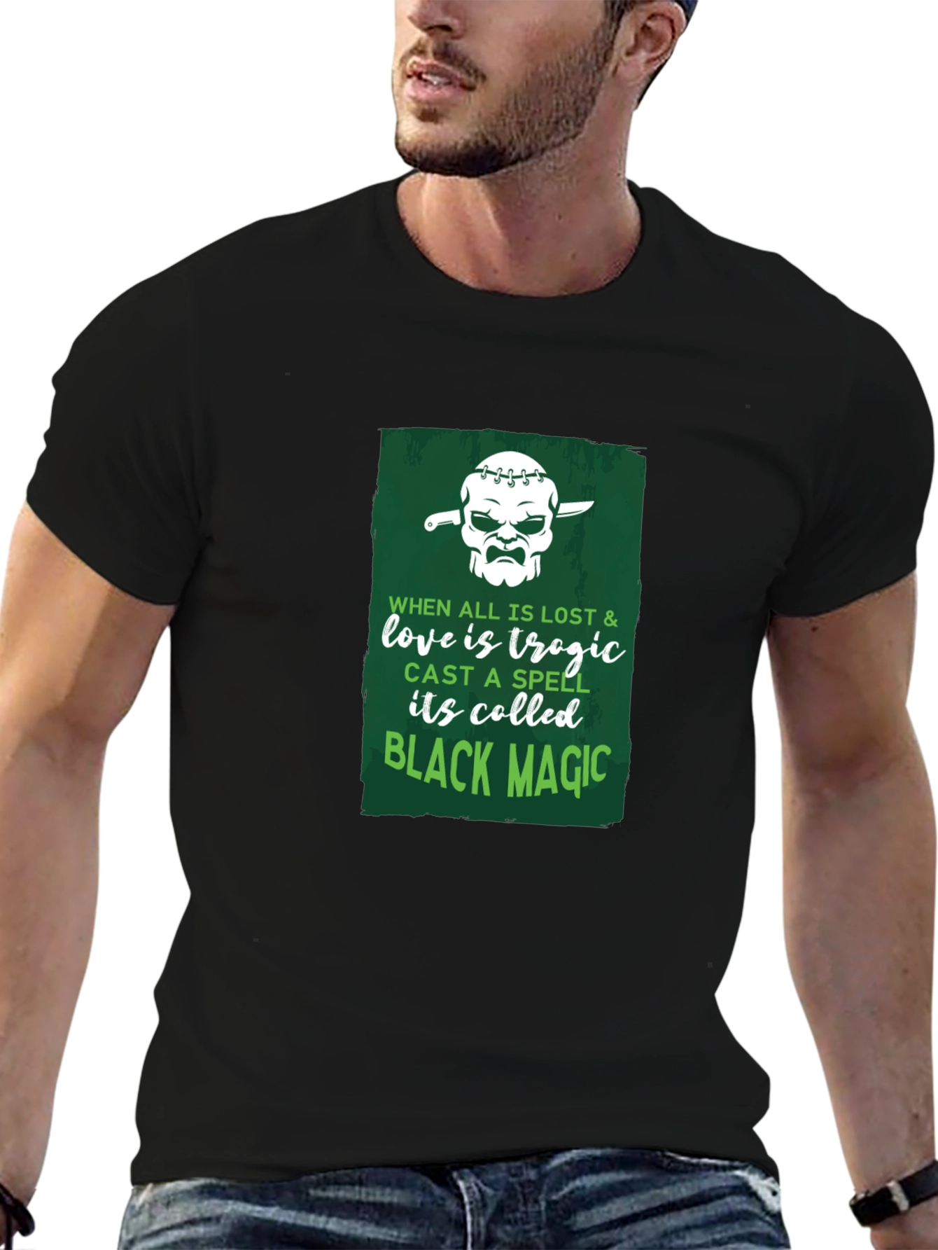 Black Magic Graphic Tee - Love Tragedy Spell