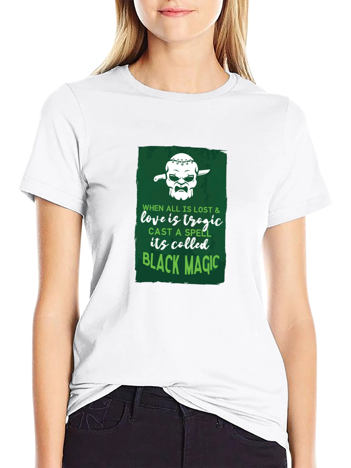 Black Magic Graphic Tee - Love Tragedy Spell