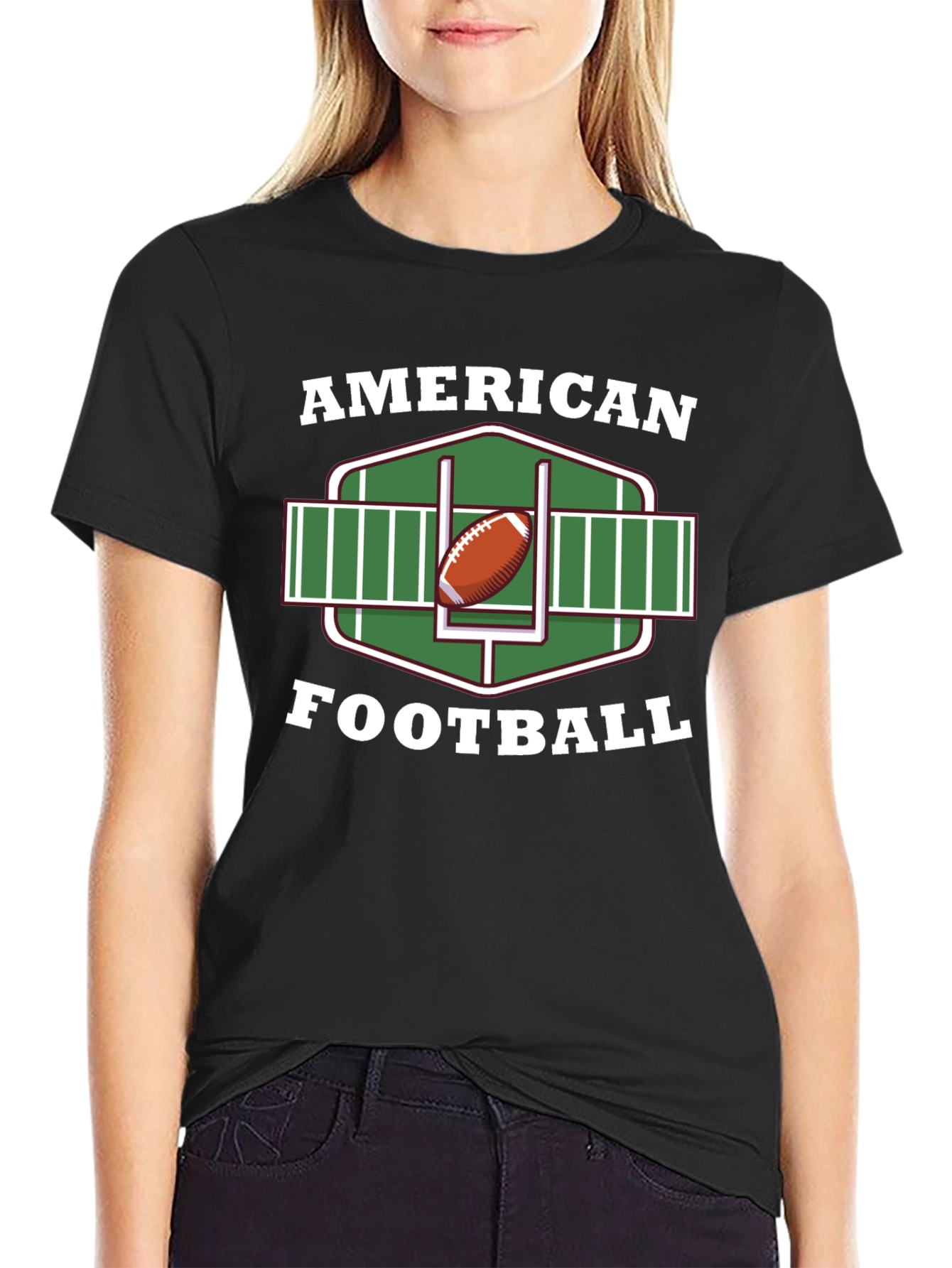 American Football Graphic Tee - Game Day Shirt