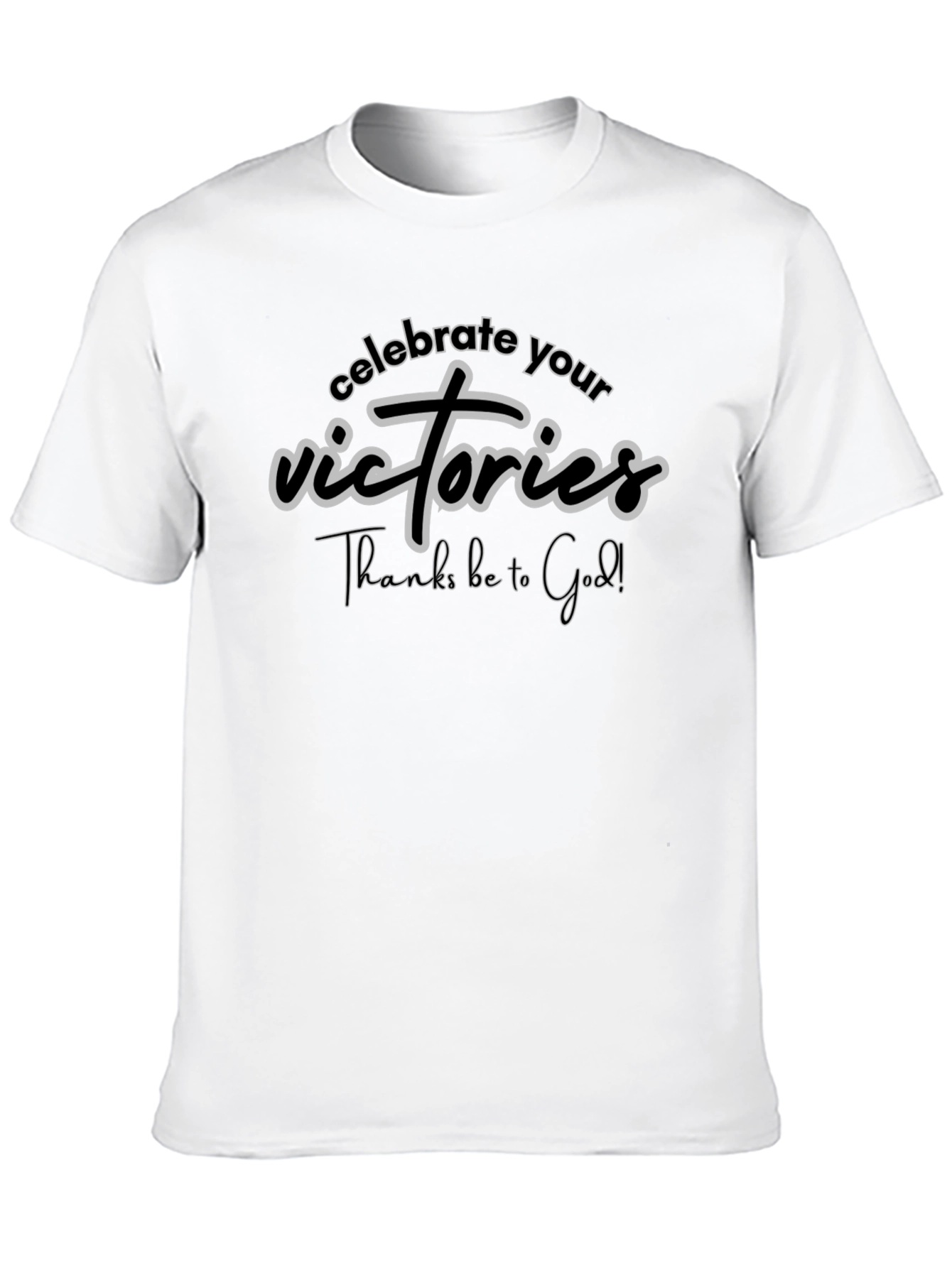 Celebrate Victories Christian Graphic Tee