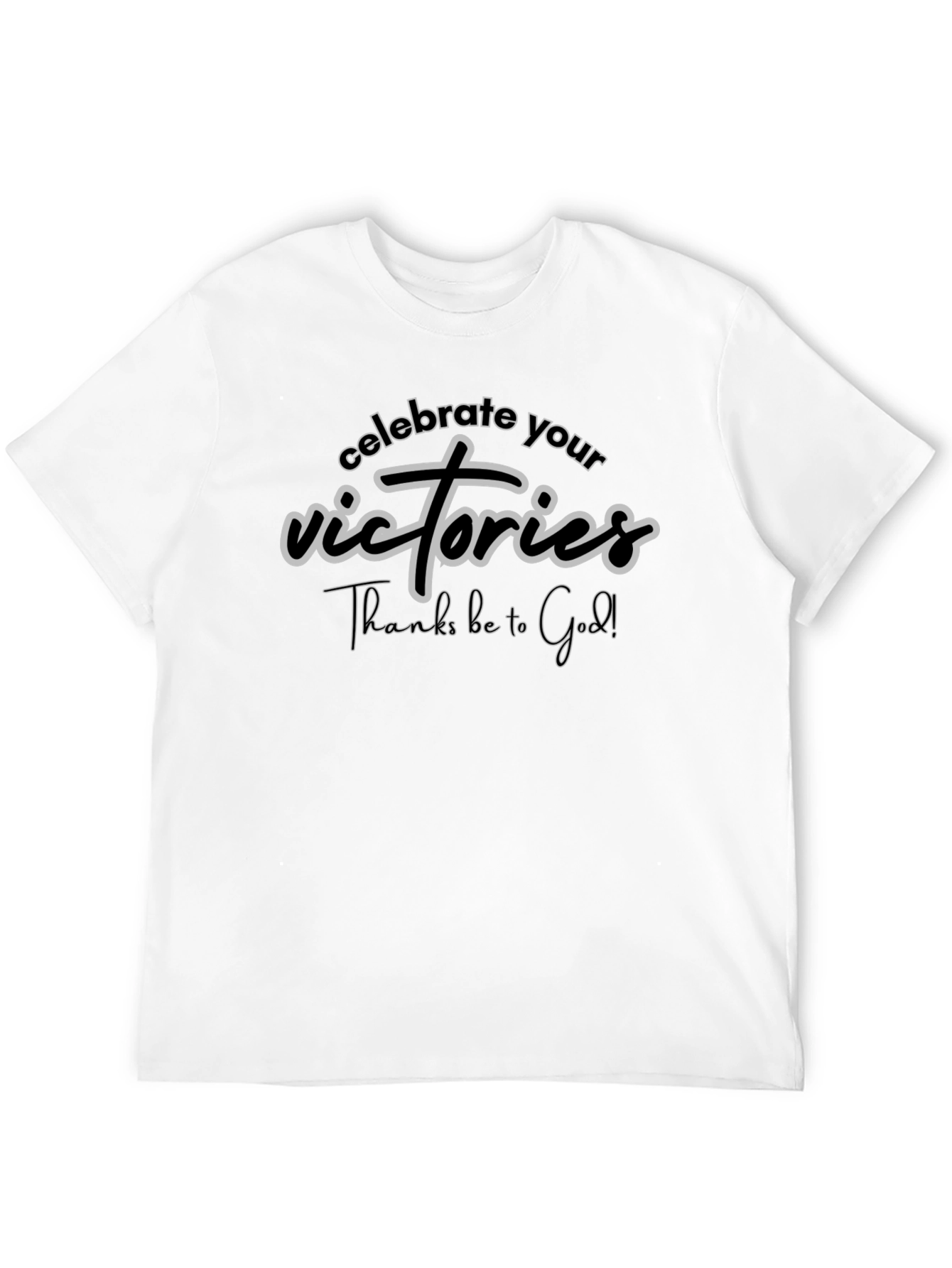 Celebrate Victories Christian Graphic Tee
