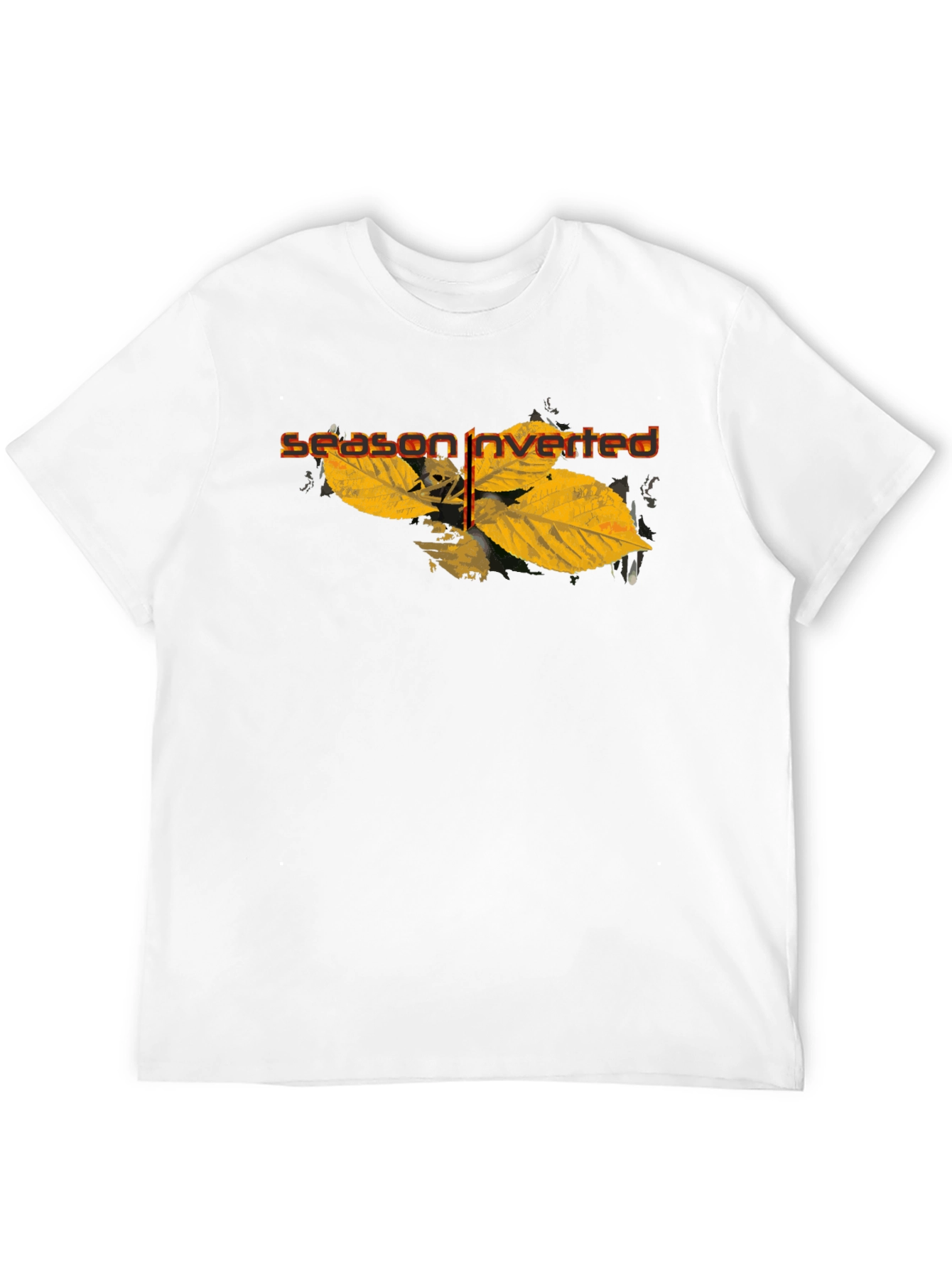 Season Inverted Black Graphic T-Shirt