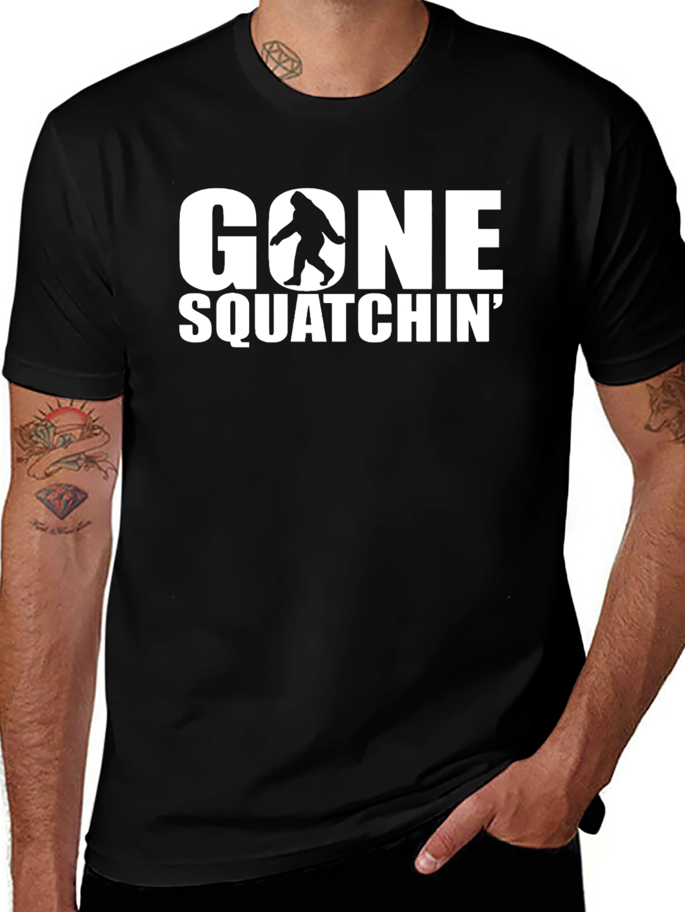 Gone Squatchin Graphic T-Shirt