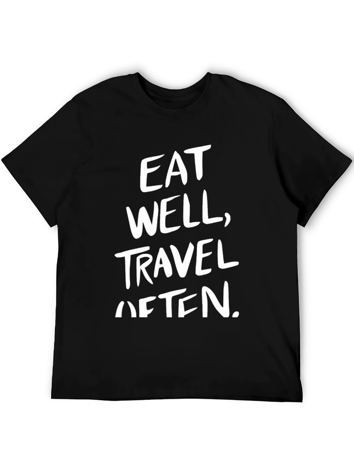 Eat Well Travel Often Graphic T-Shirt
