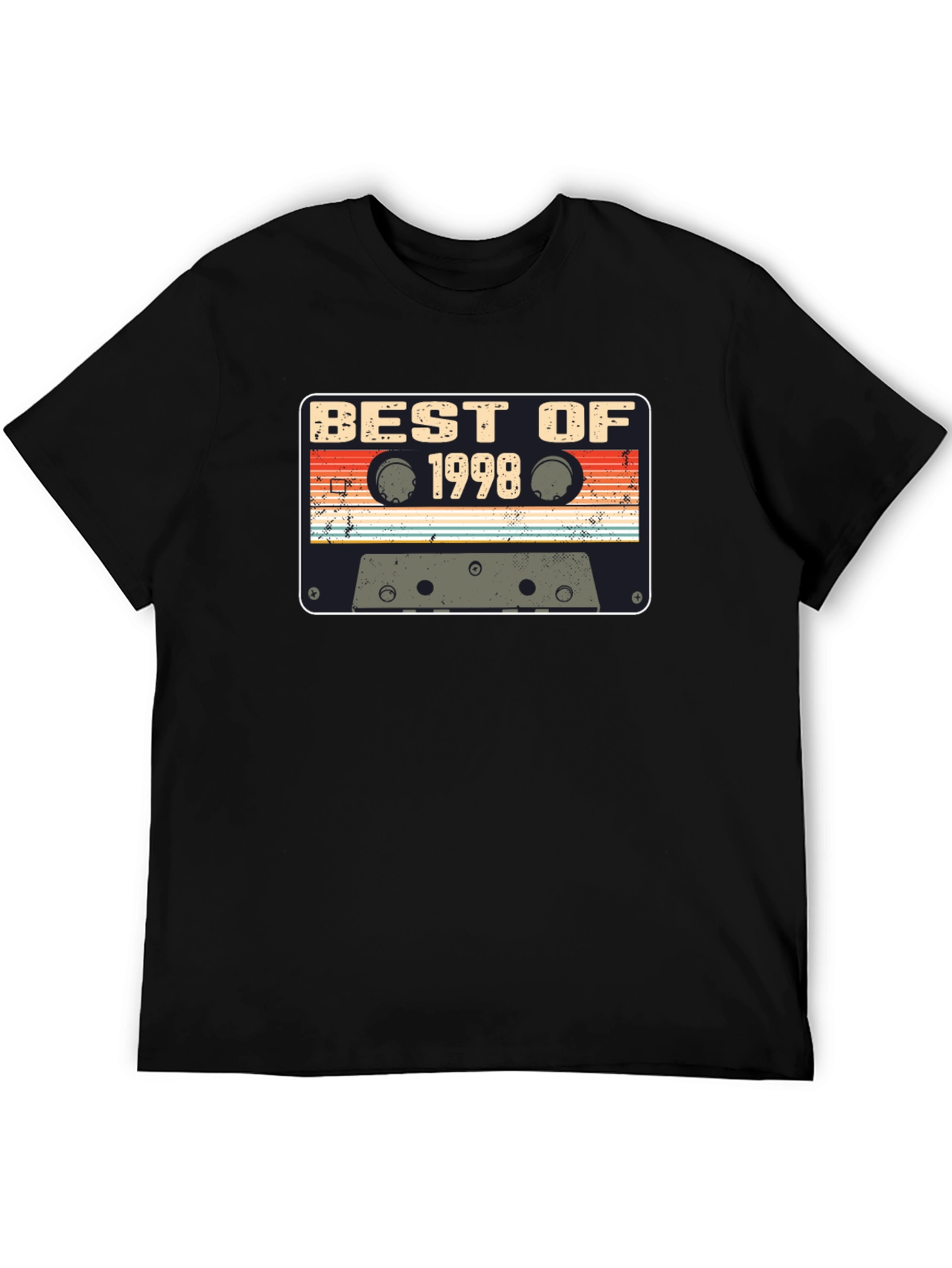 Retro Best Of 1998 Cassette Tape Graphic T-Shirt