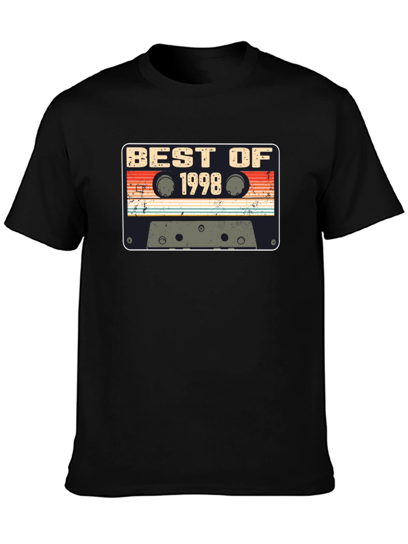 Retro Best Of 1998 Cassette Tape Graphic T-Shirt