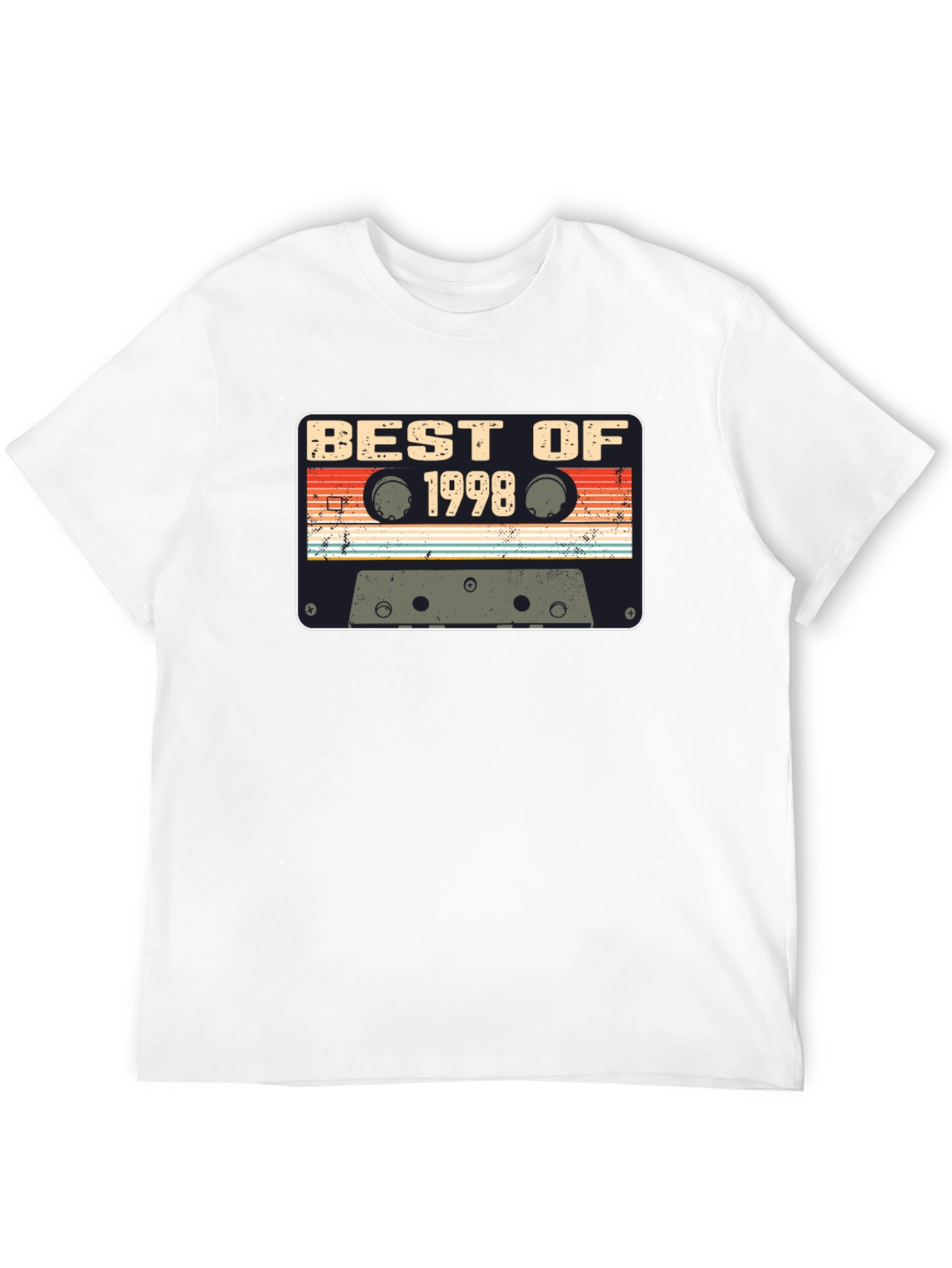 Retro Best Of 1998 Cassette Tape Graphic T-Shirt