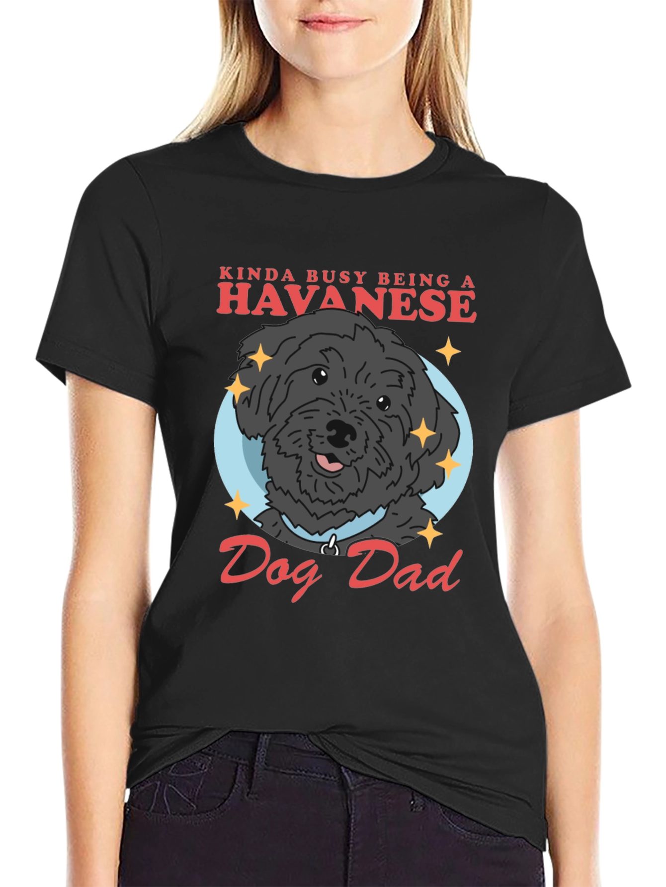 Havanese Dog Dad T-Shirt - Funny Dog Lover Tee