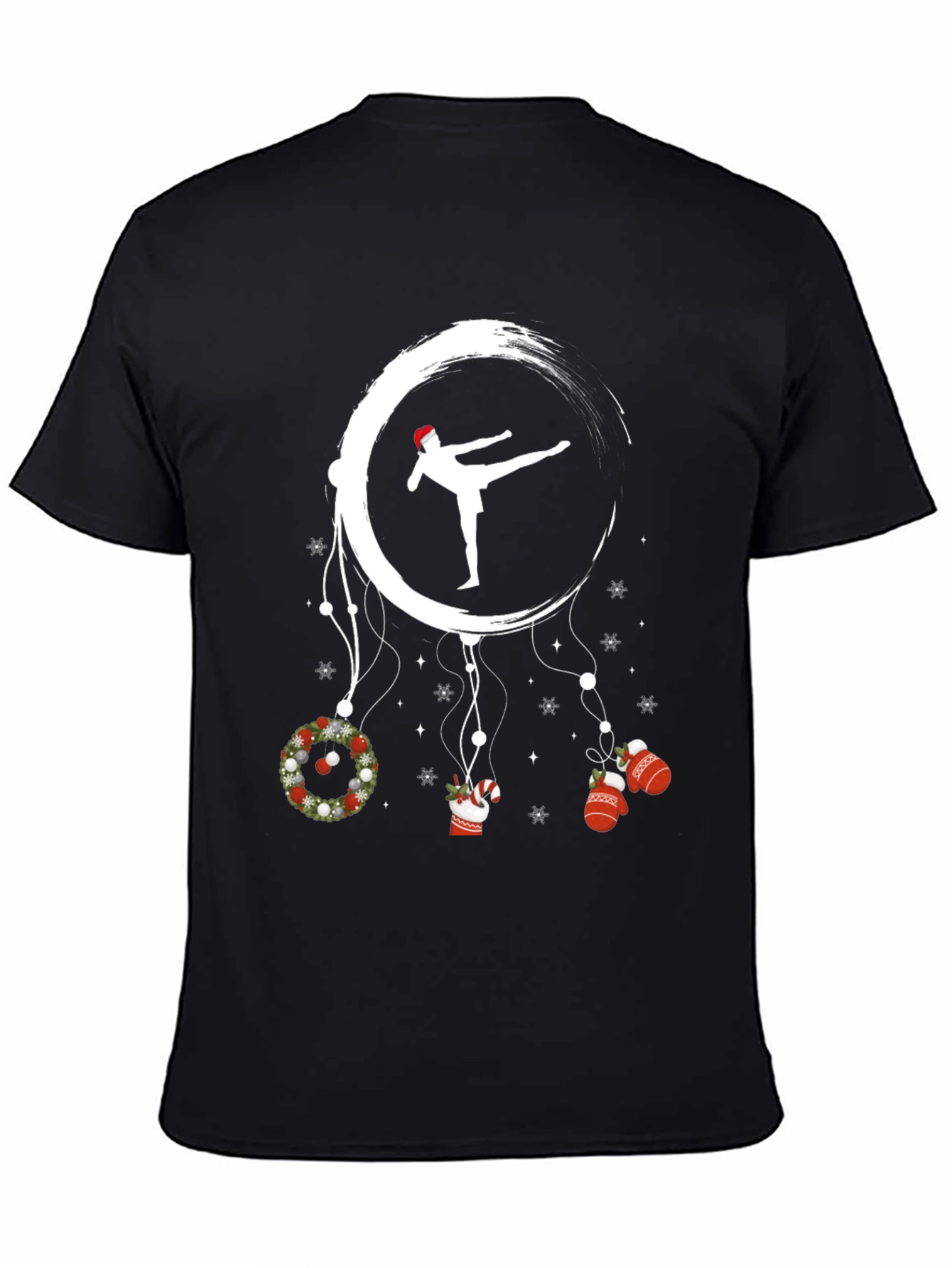 Festive Karate Christmas T-Shirt