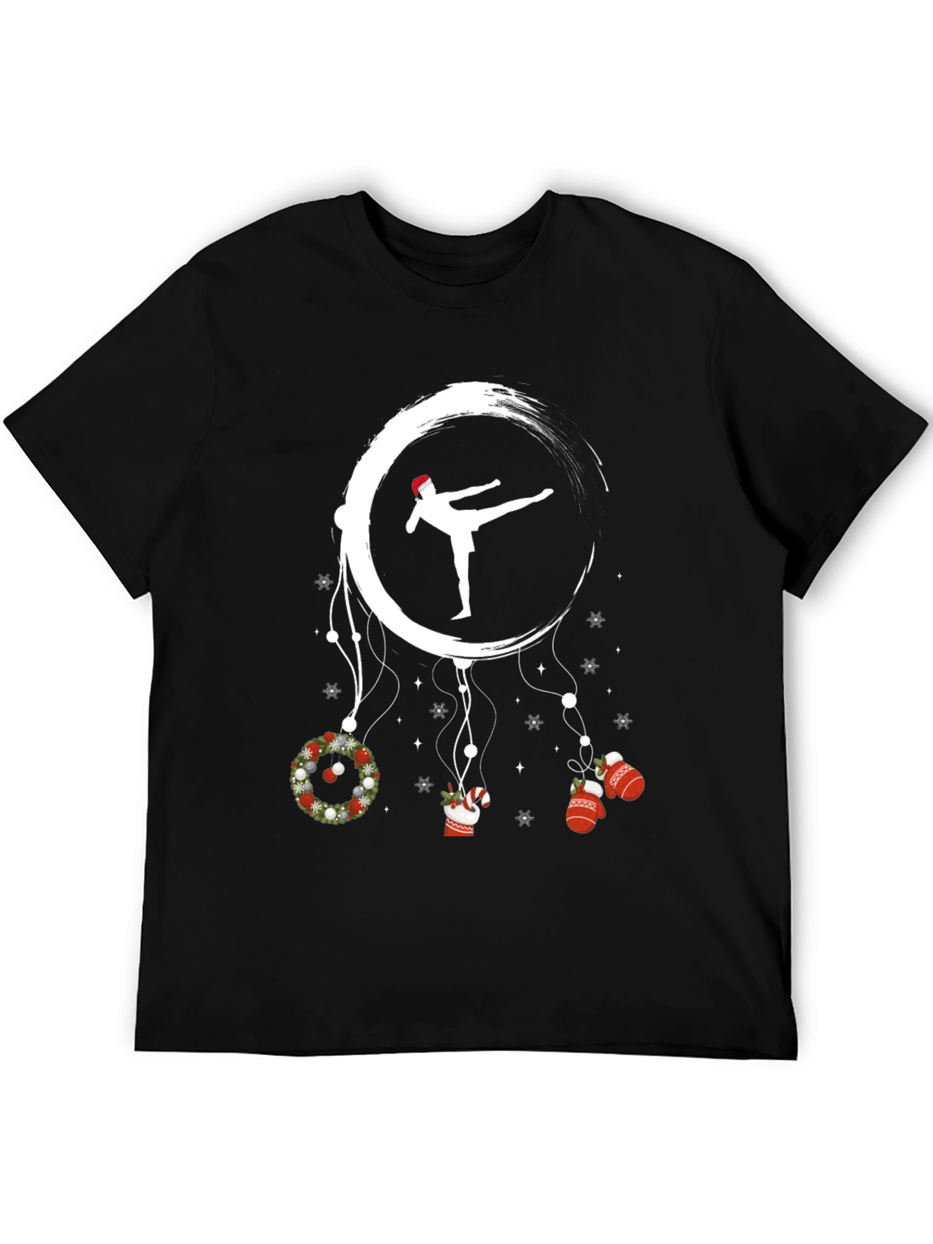 Festive Karate Christmas T-Shirt