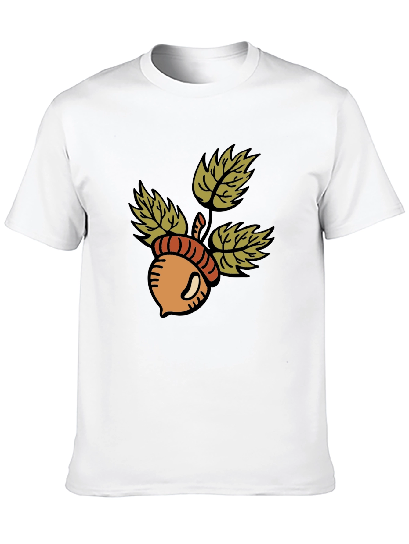 Acorn Graphic T-Shirt - Casual Style