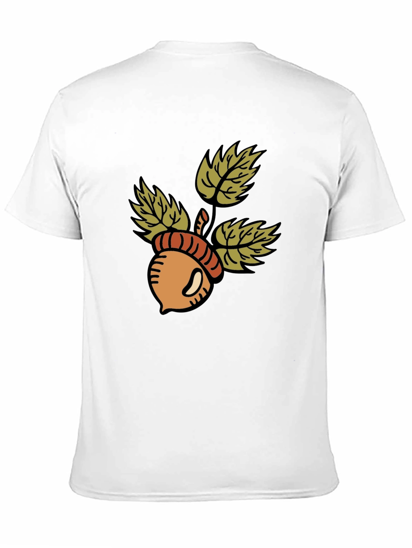 Acorn Graphic T-Shirt - Casual Style