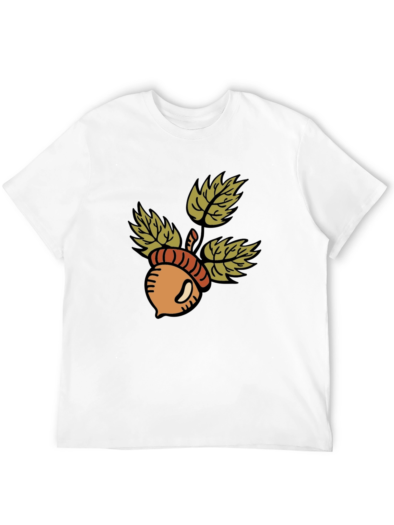 Acorn Graphic T-Shirt - Casual Style