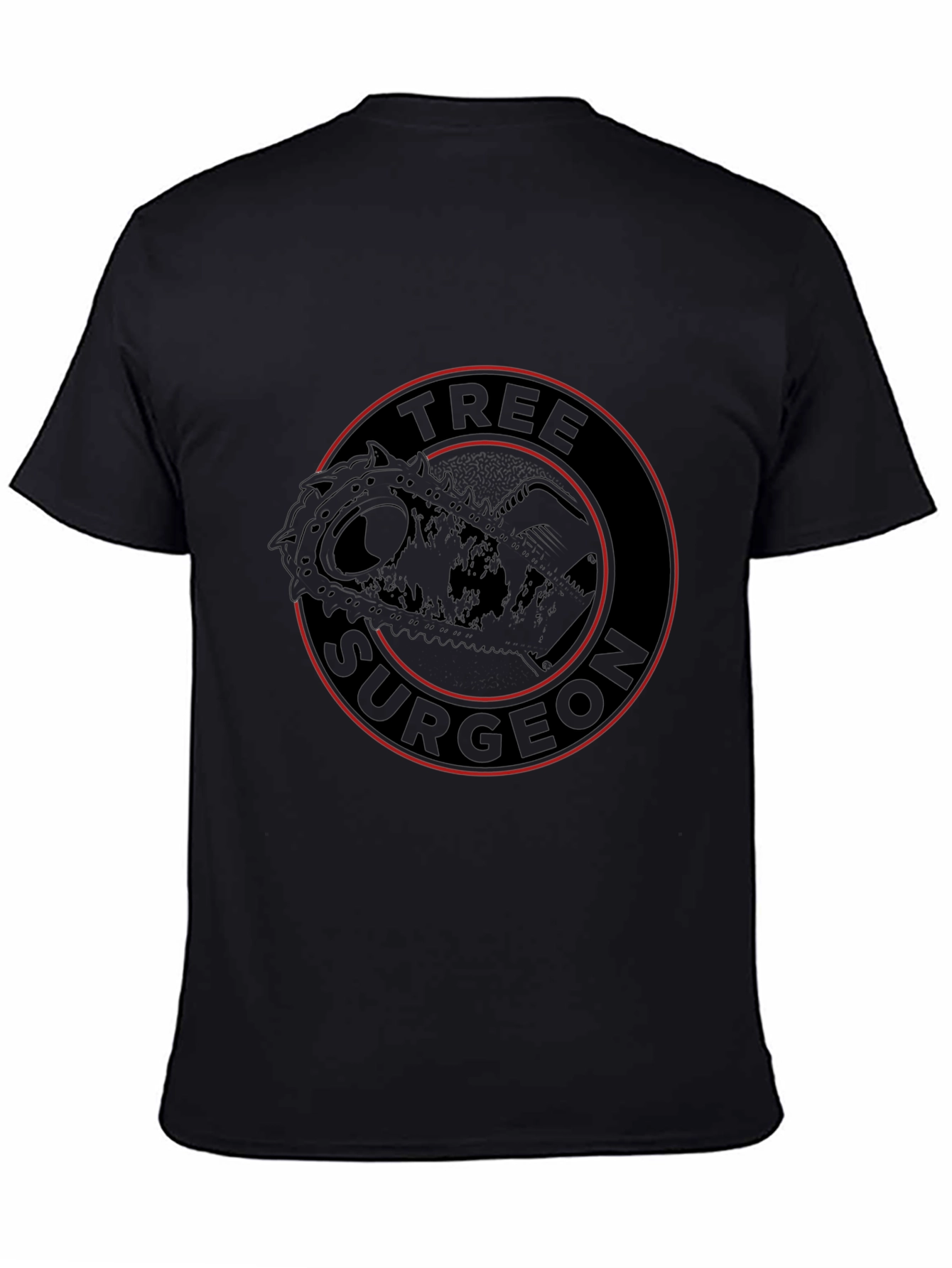 Tree Surgeon Graphic Tee - Arborist Chainsaw T-Shirt