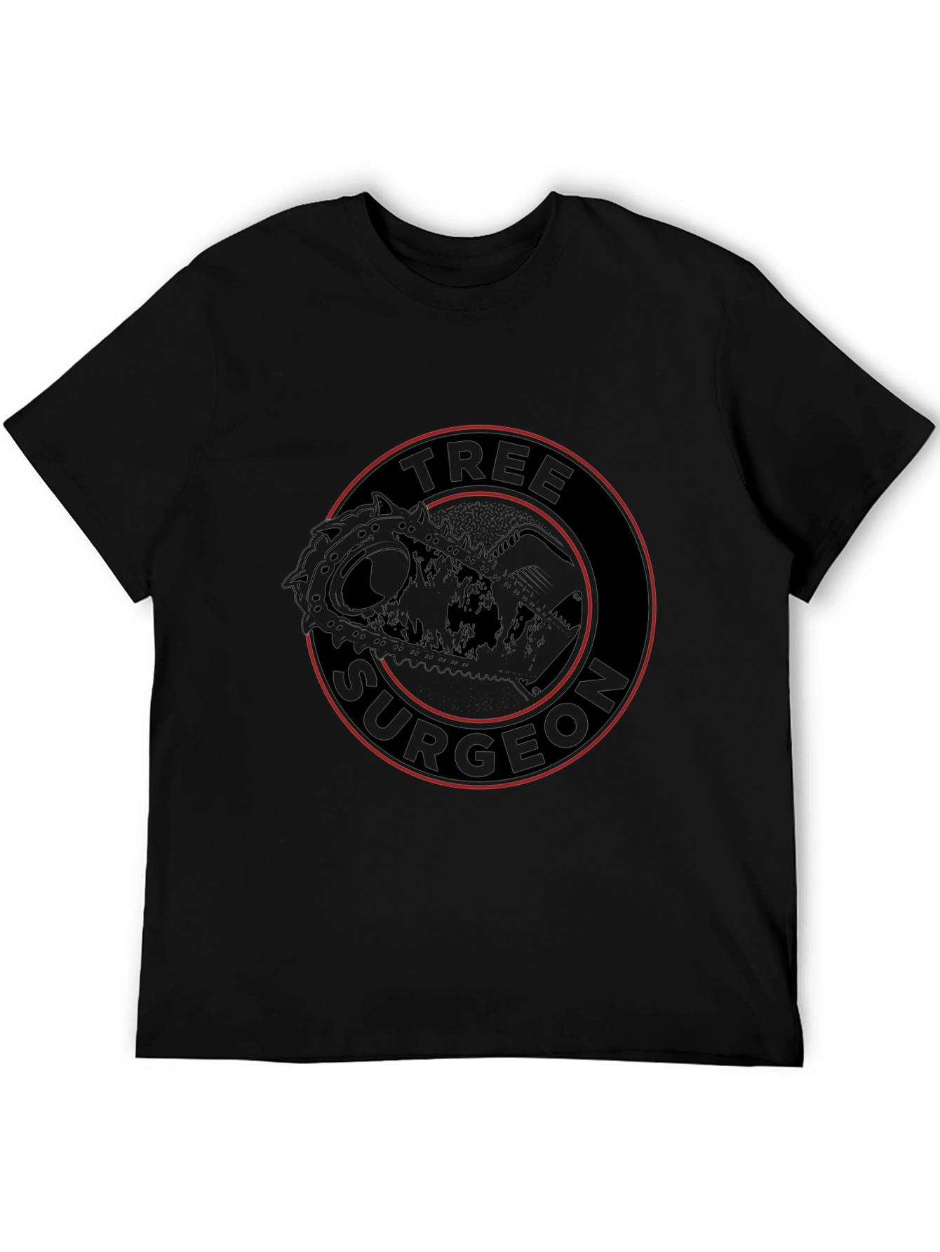 Tree Surgeon Graphic Tee - Arborist Chainsaw T-Shirt
