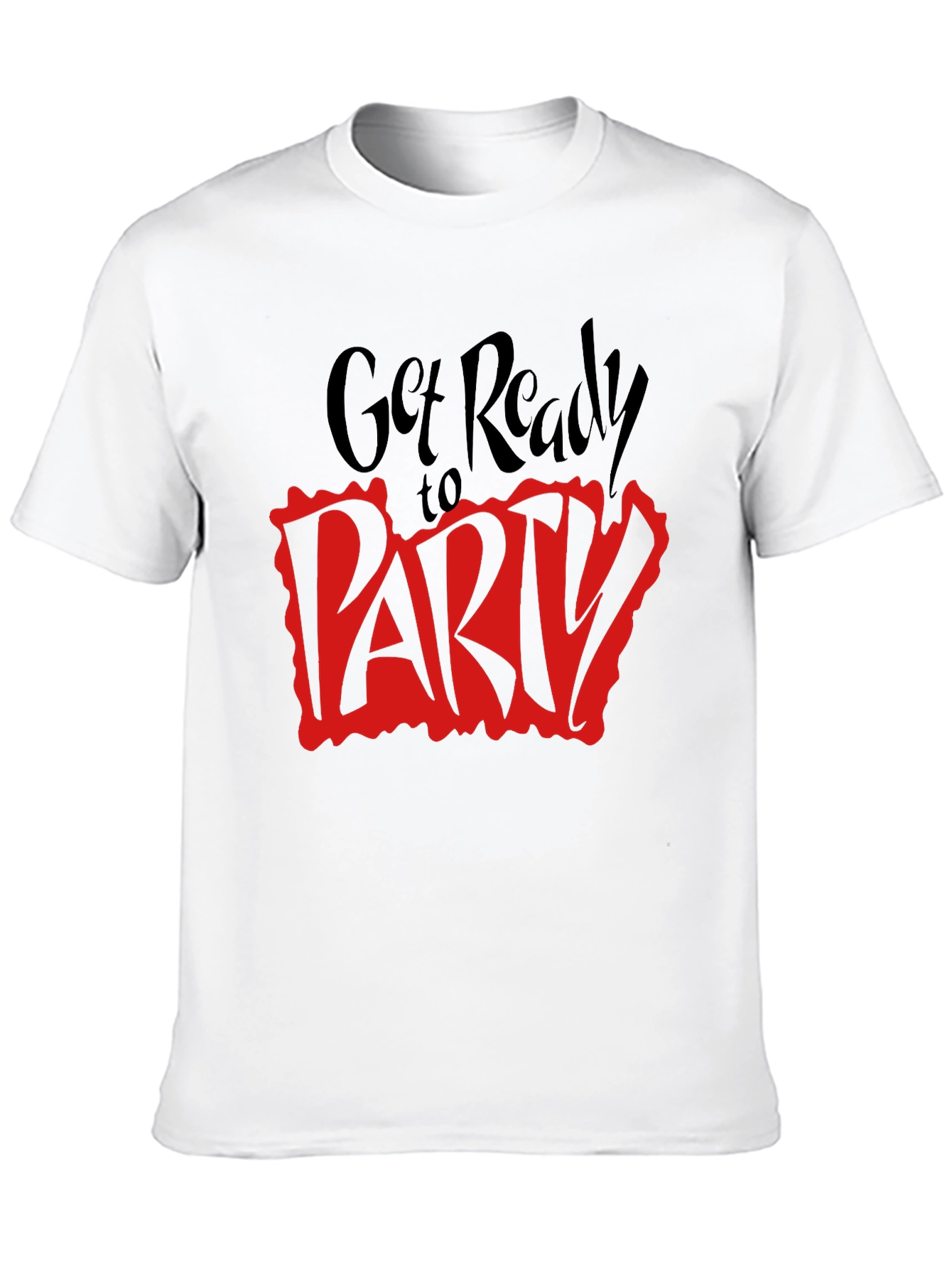 Get Ready to Party Black T-Shirt