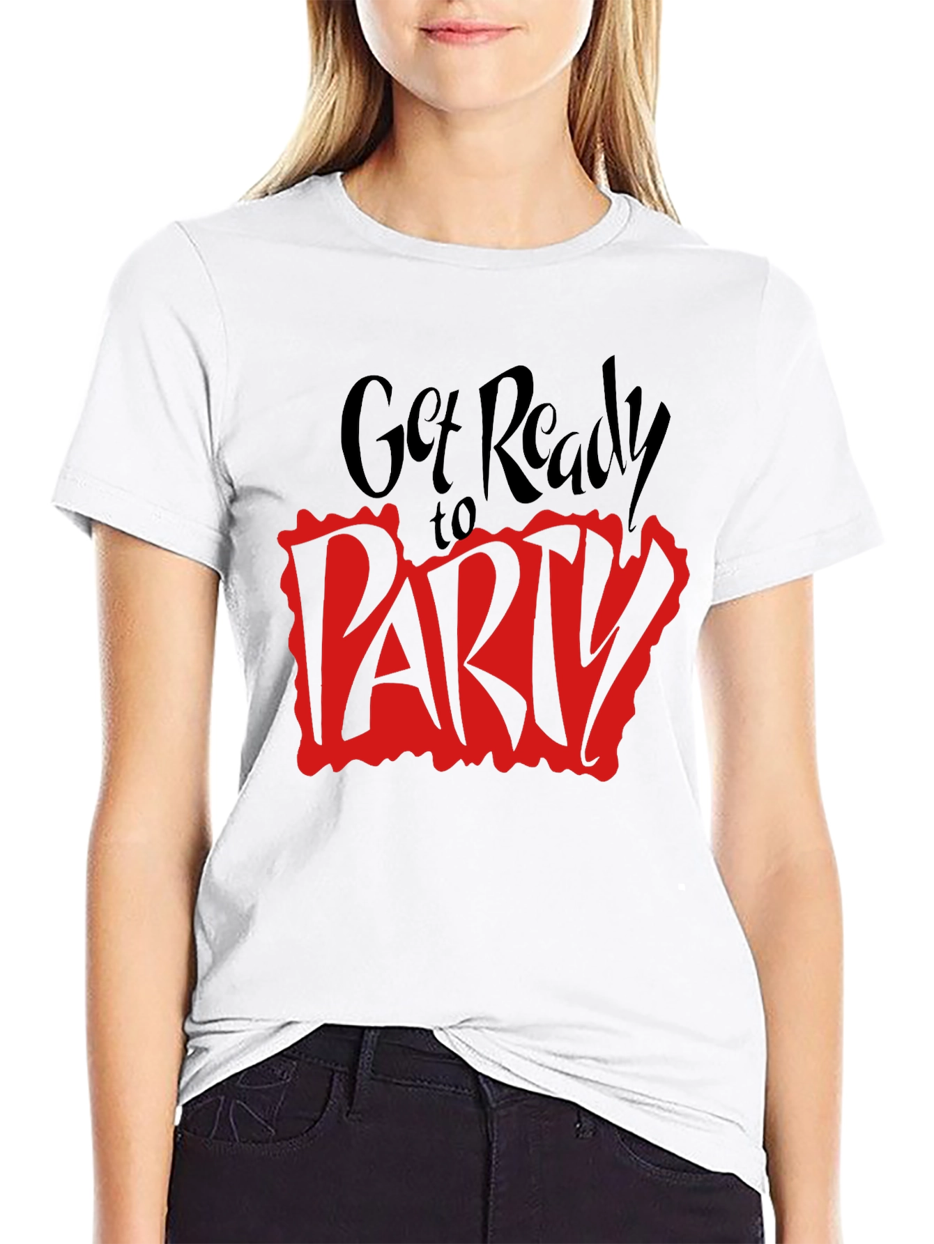 Get Ready to Party Black T-Shirt