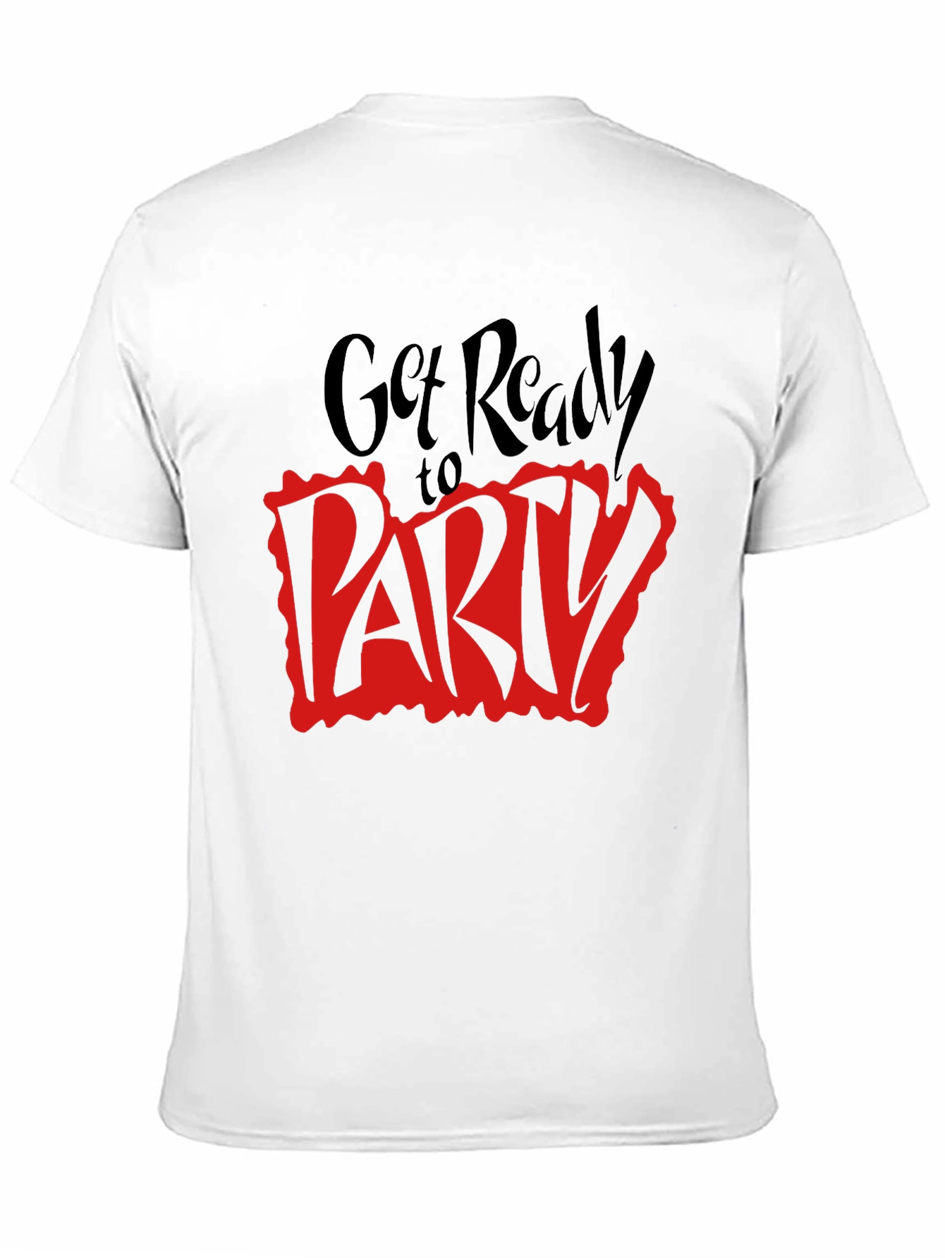Get Ready to Party Black T-Shirt
