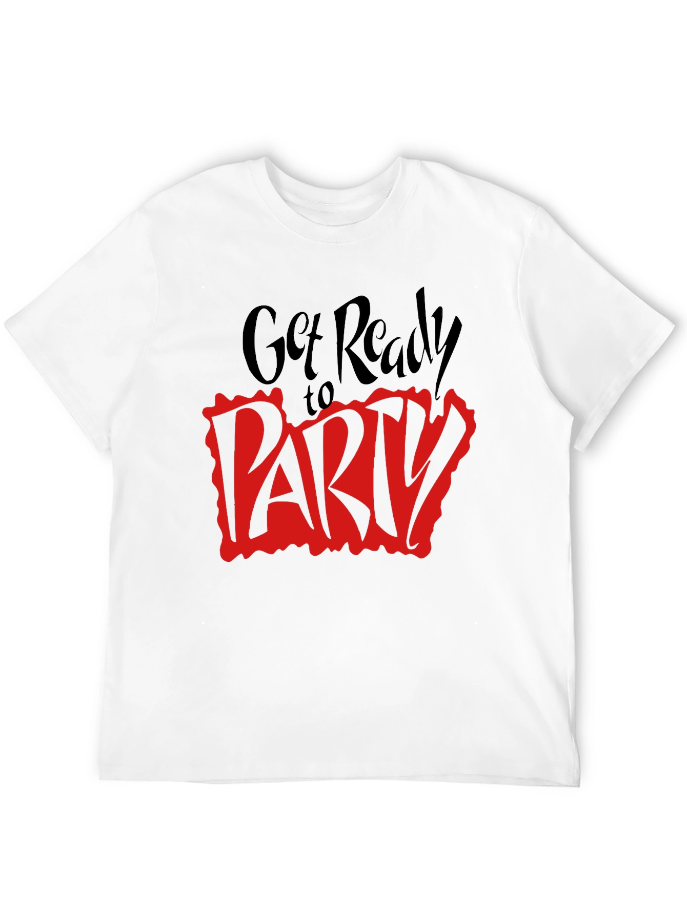 Get Ready to Party Black T-Shirt