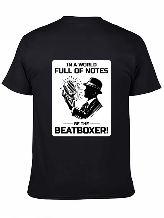 Beatboxer Graphic Tee - In a World Full of Notes!
