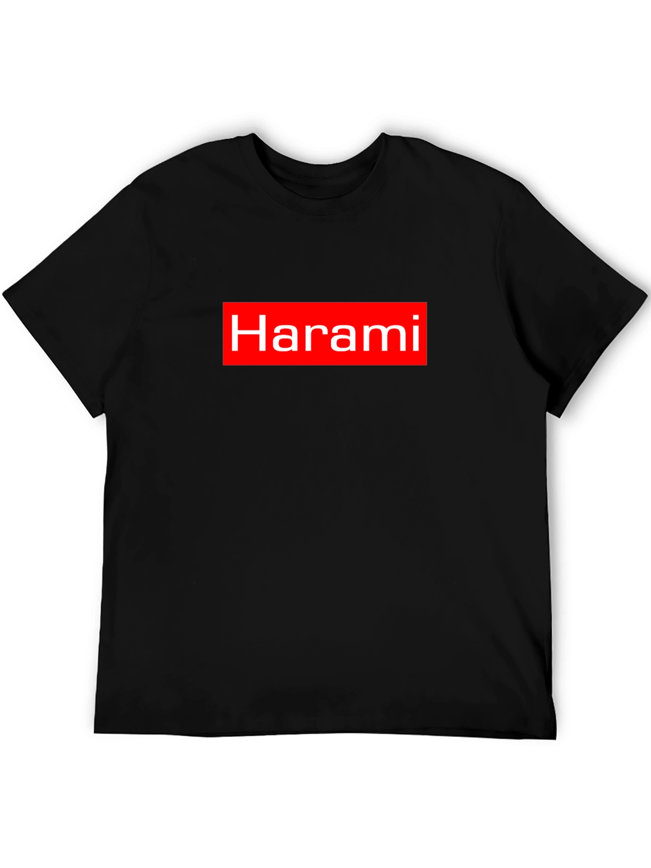 Harami Parody Black Graphic Tee