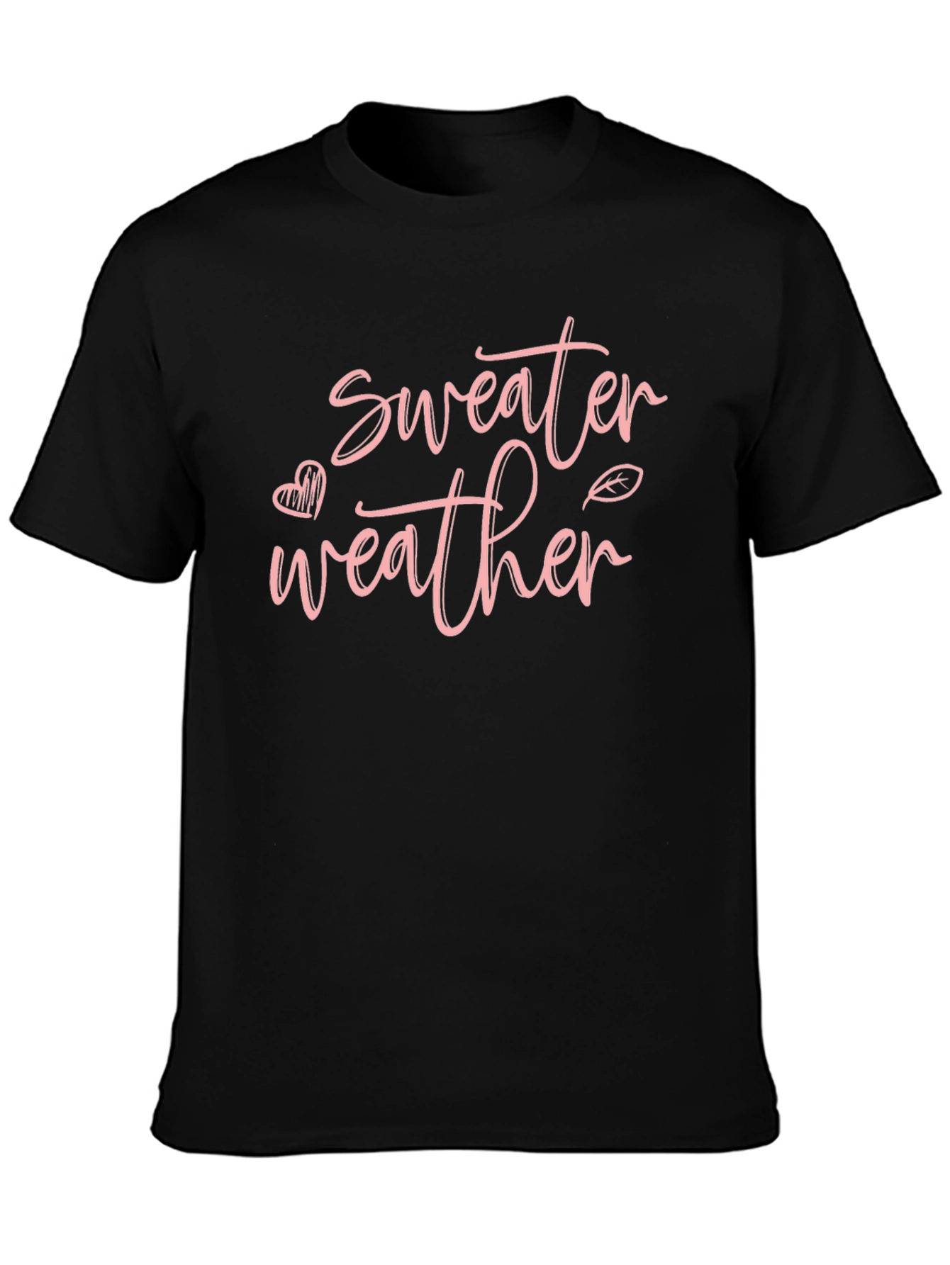 Sweater Weather Graphic Tee - Cozy Season Shirt