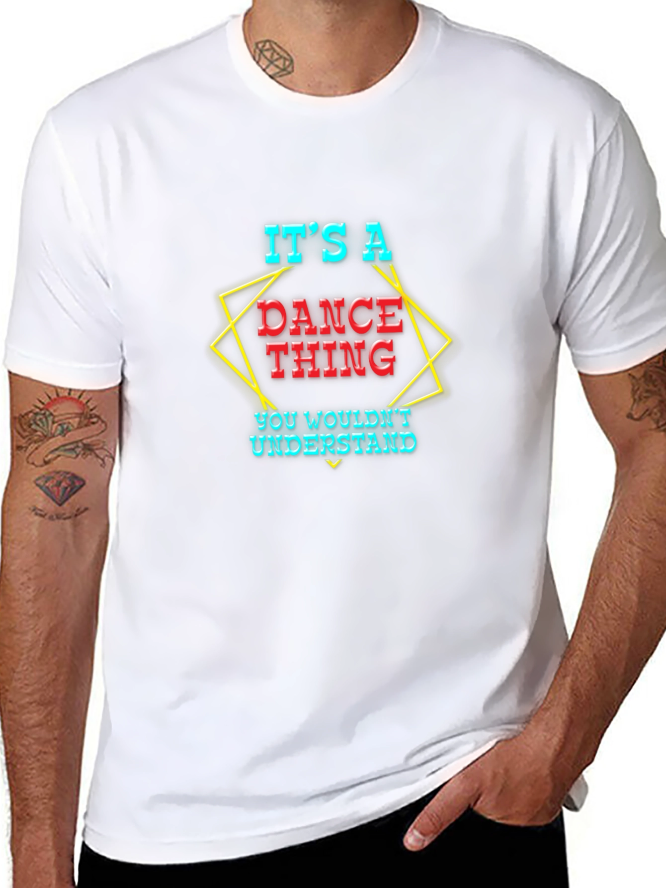 Its a Dance Thing Mens Black T-Shirt