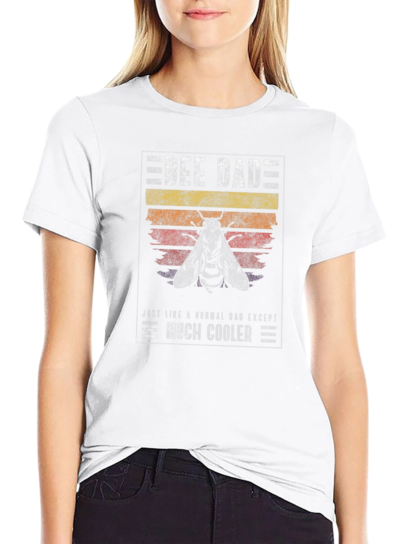Bee Dad T-Shirt - Cool Fathers Day Gift
