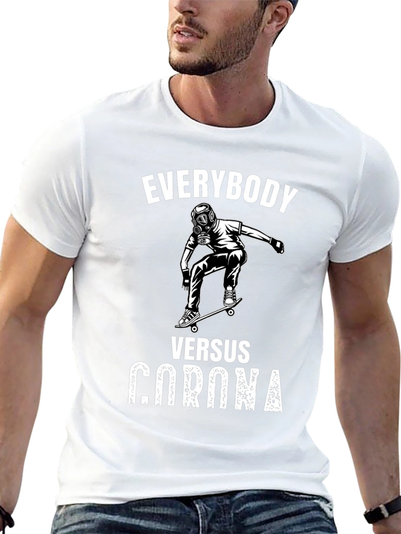 Everybody Versus Corona Graphic Tee