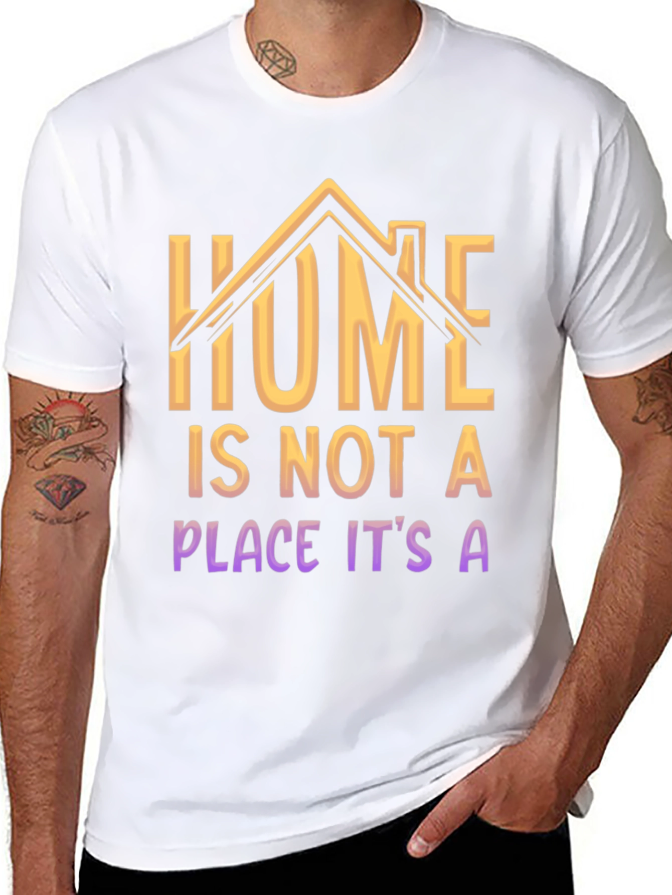 Home Is Not A Place T-Shirt
