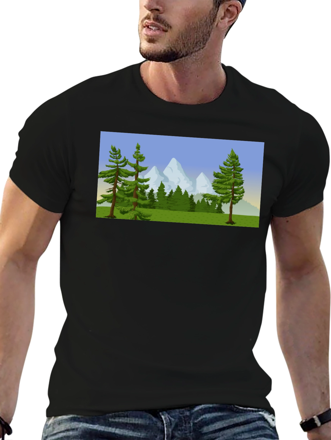 Nature Scene Graphic Tee