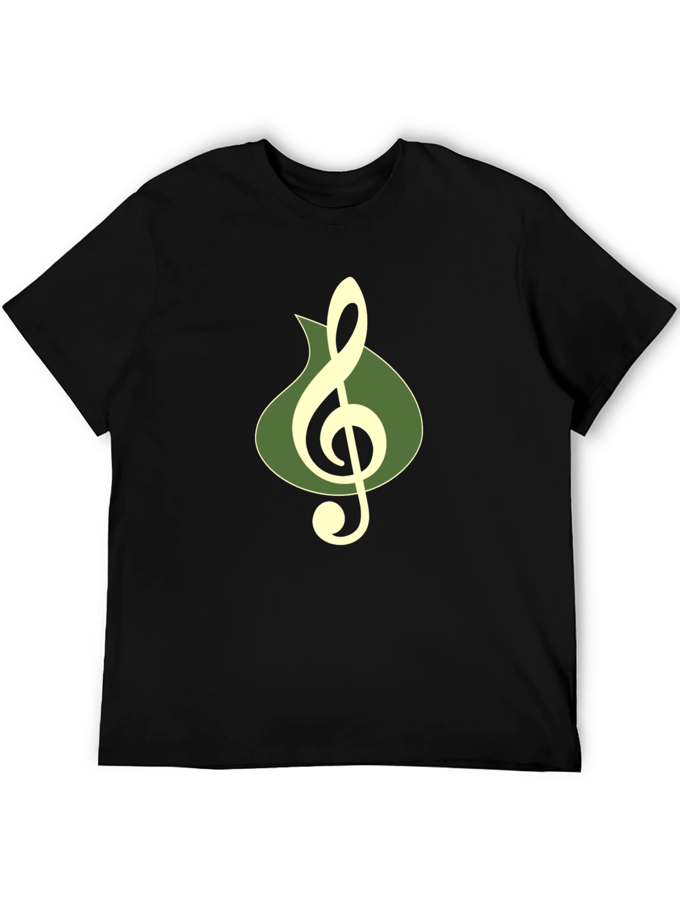 Musical Note T-Shirt - Stylish Cotton Tee