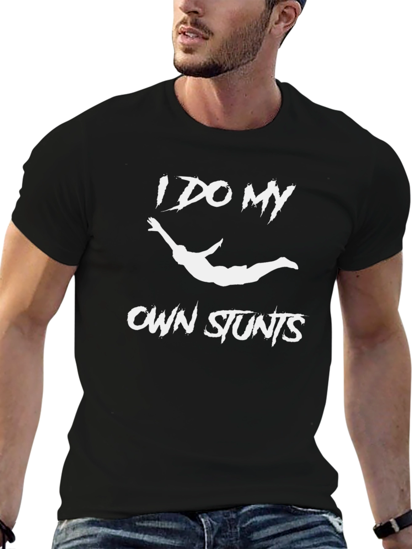 I Do My Own Stunts Graphic T-Shirt