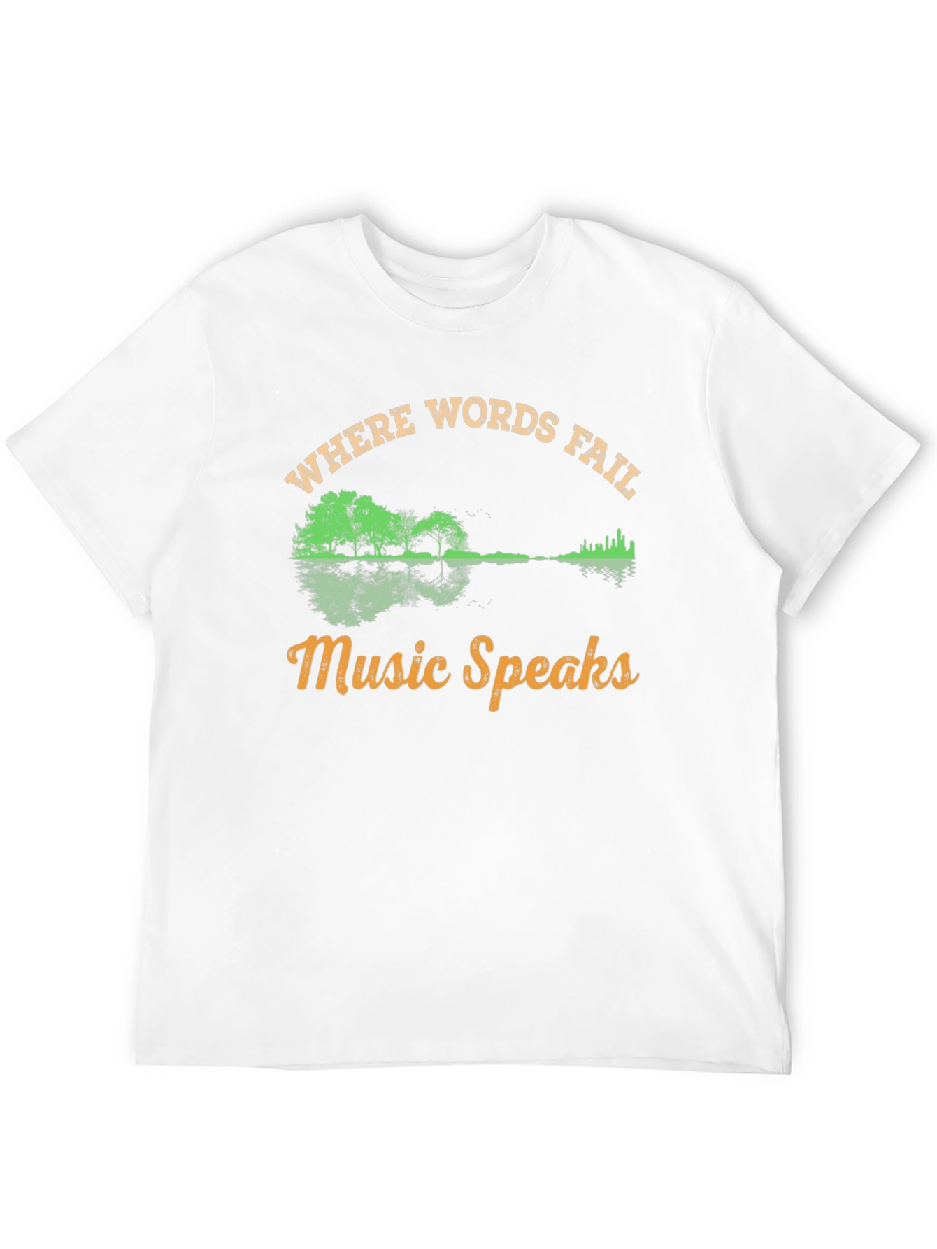 Music Speaks Graphic Tee