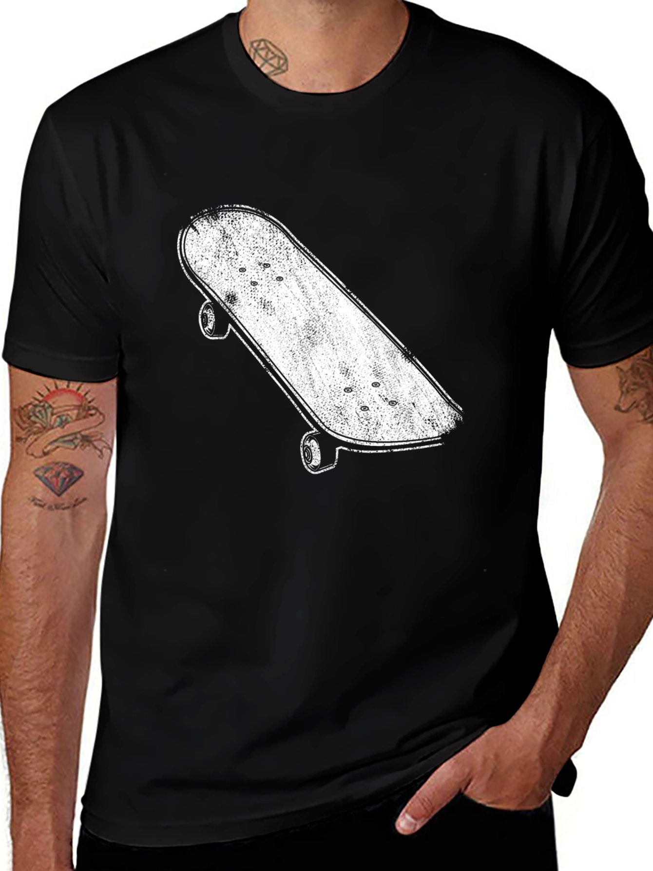 Skateboarding T-Shirt - Cool Graphic Tee